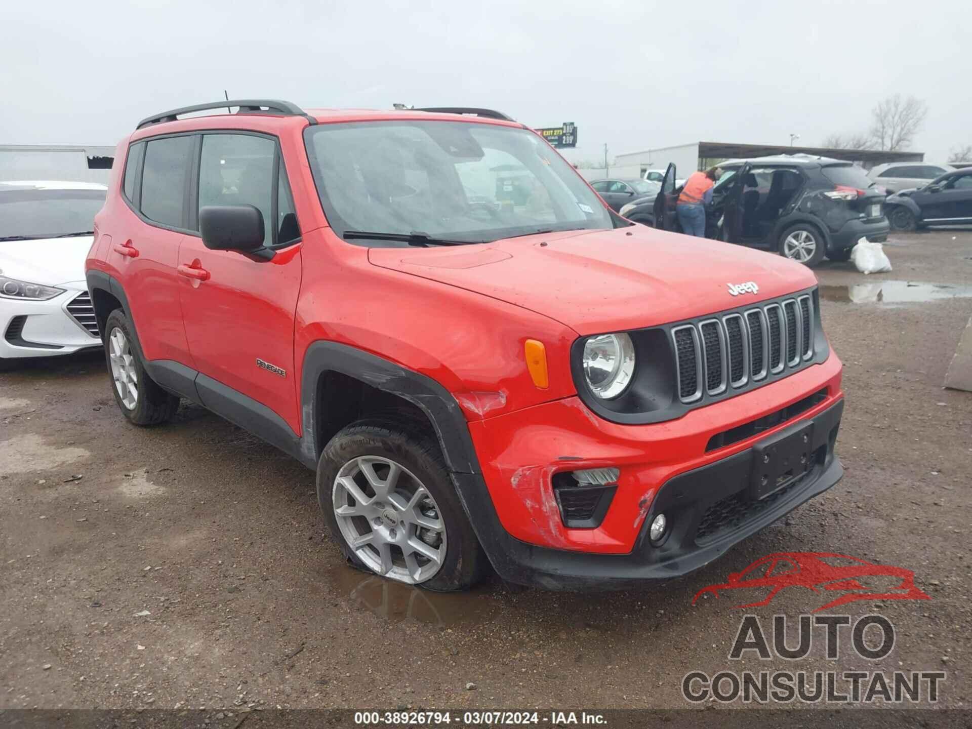 JEEP RENEGADE 2022 - ZACNJDB19NPN83120