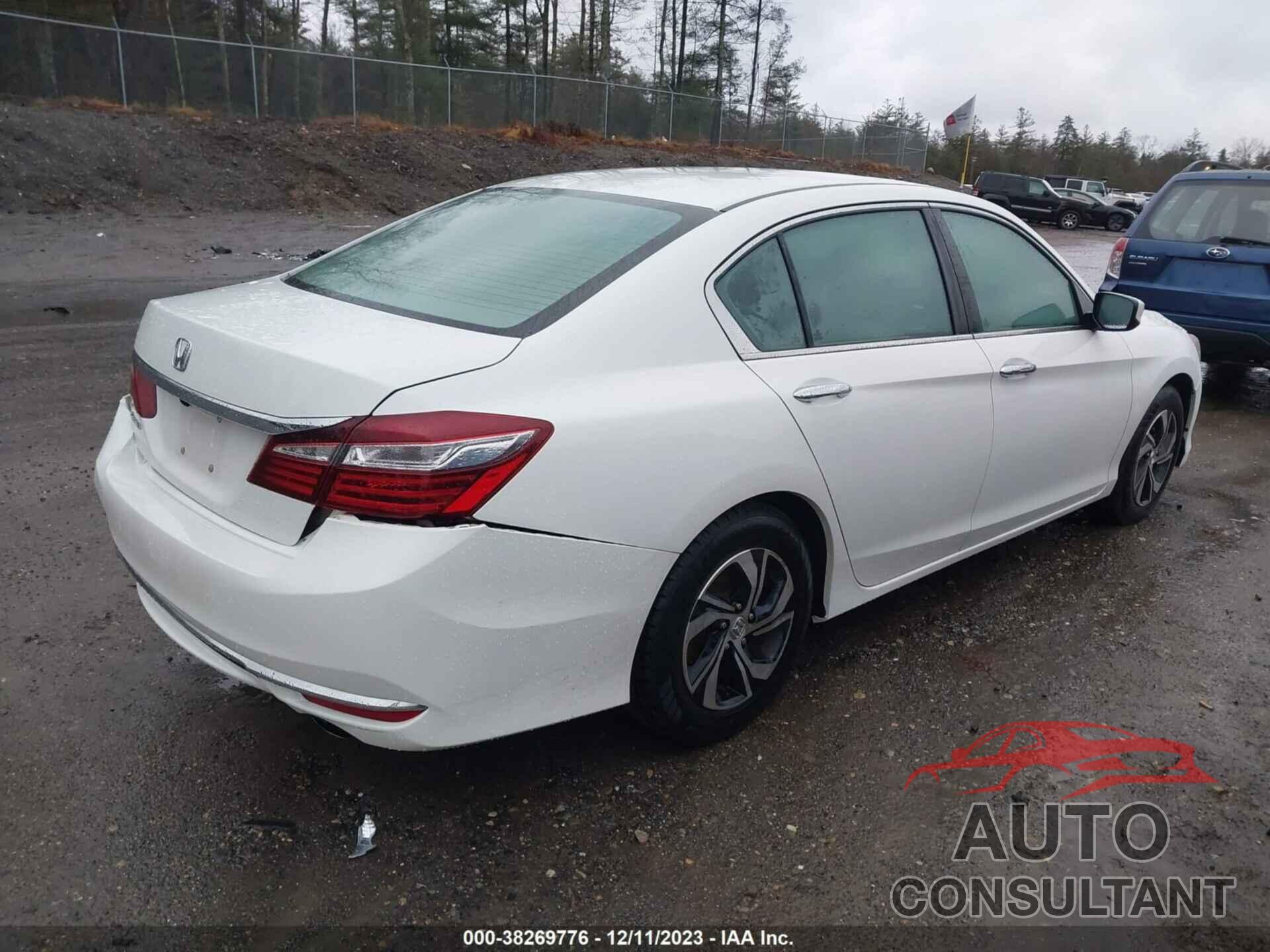 HONDA ACCORD 2016 - 1HGCR2F38GA108338