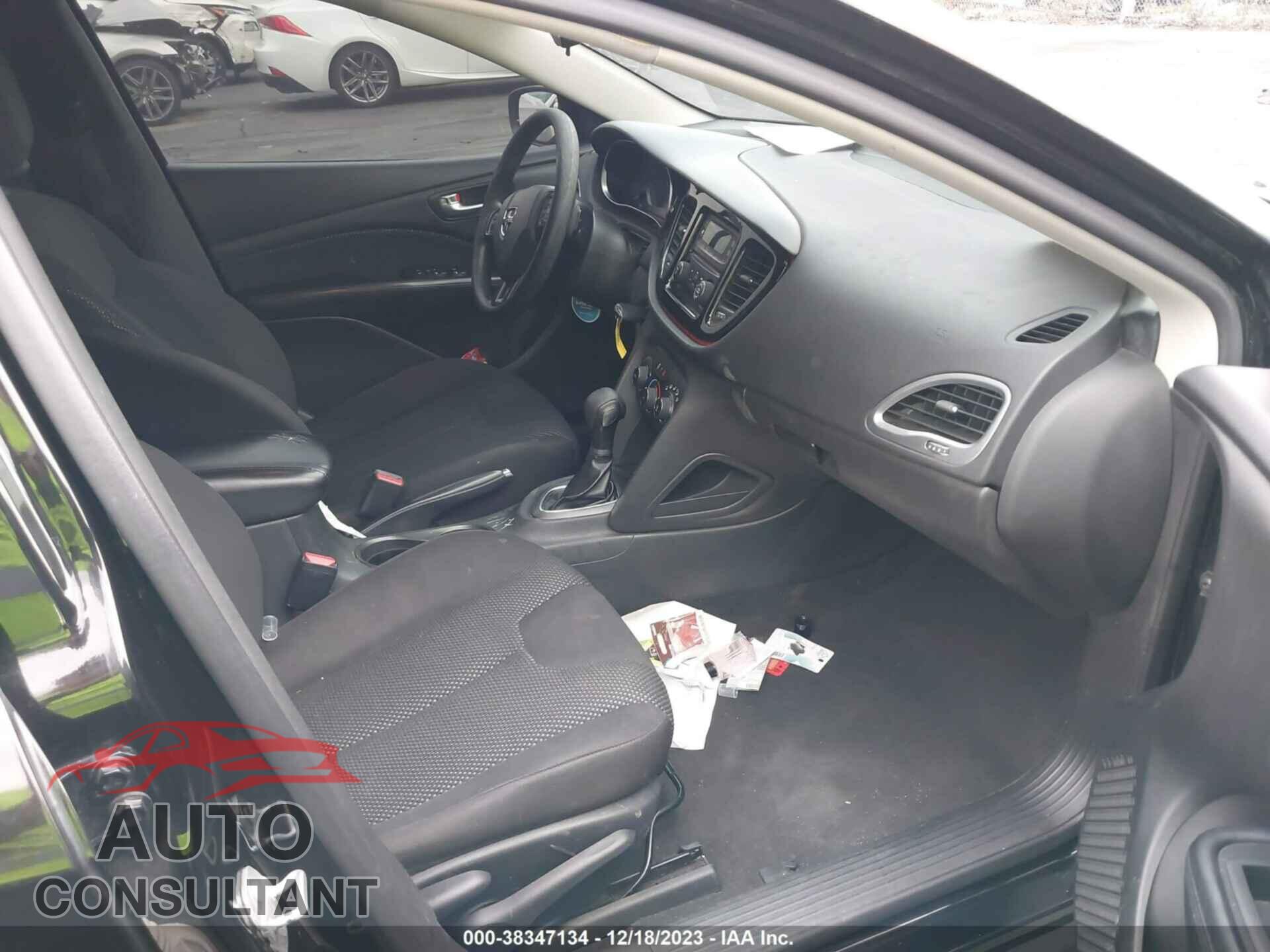 DODGE DART 2015 - 1C3CDFAAXFD422973
