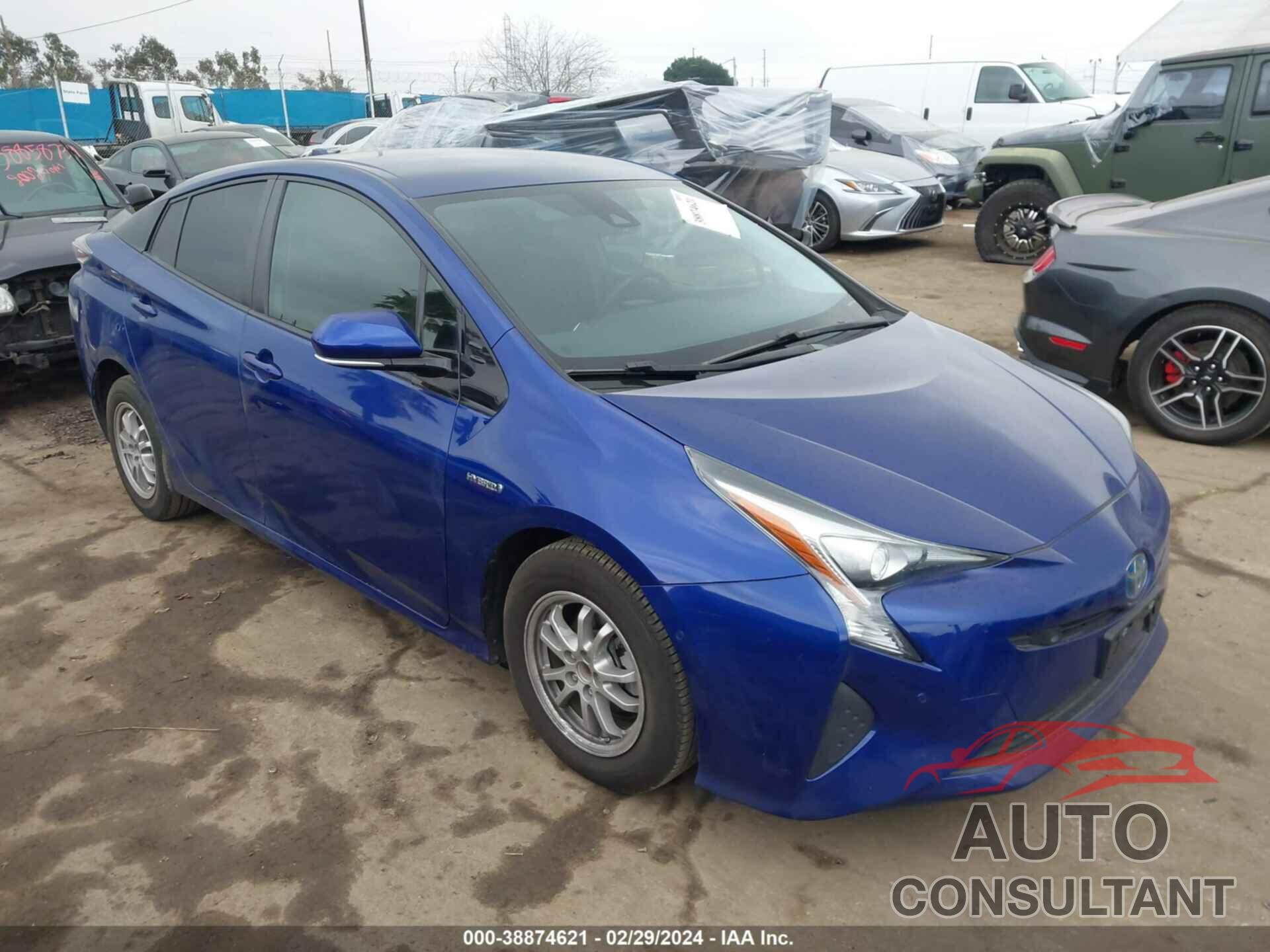 TOYOTA PRIUS 2018 - JTDKBRFU8J3073246