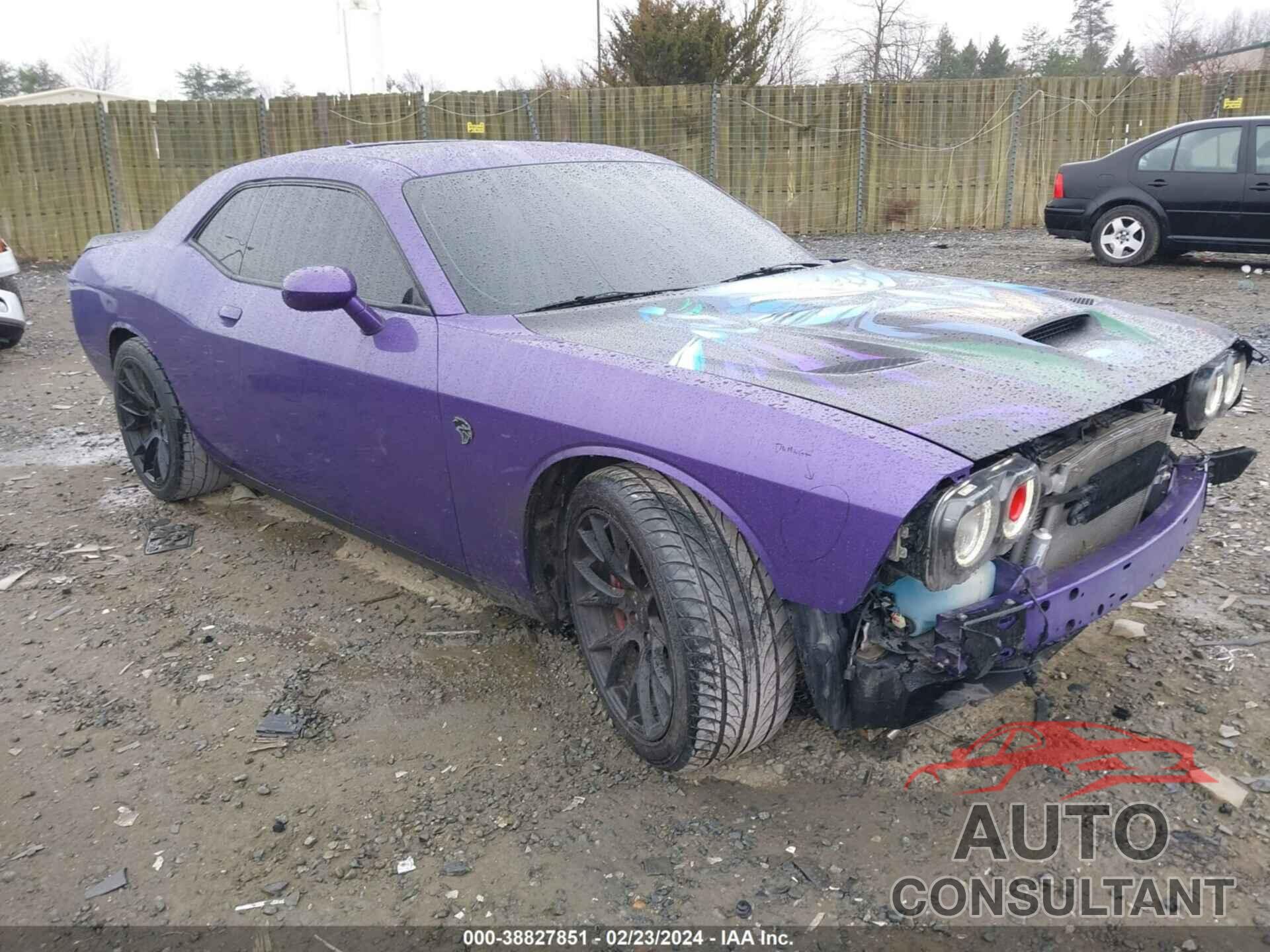 DODGE CHALLENGER 2016 - 2C3CDZC98GH200389