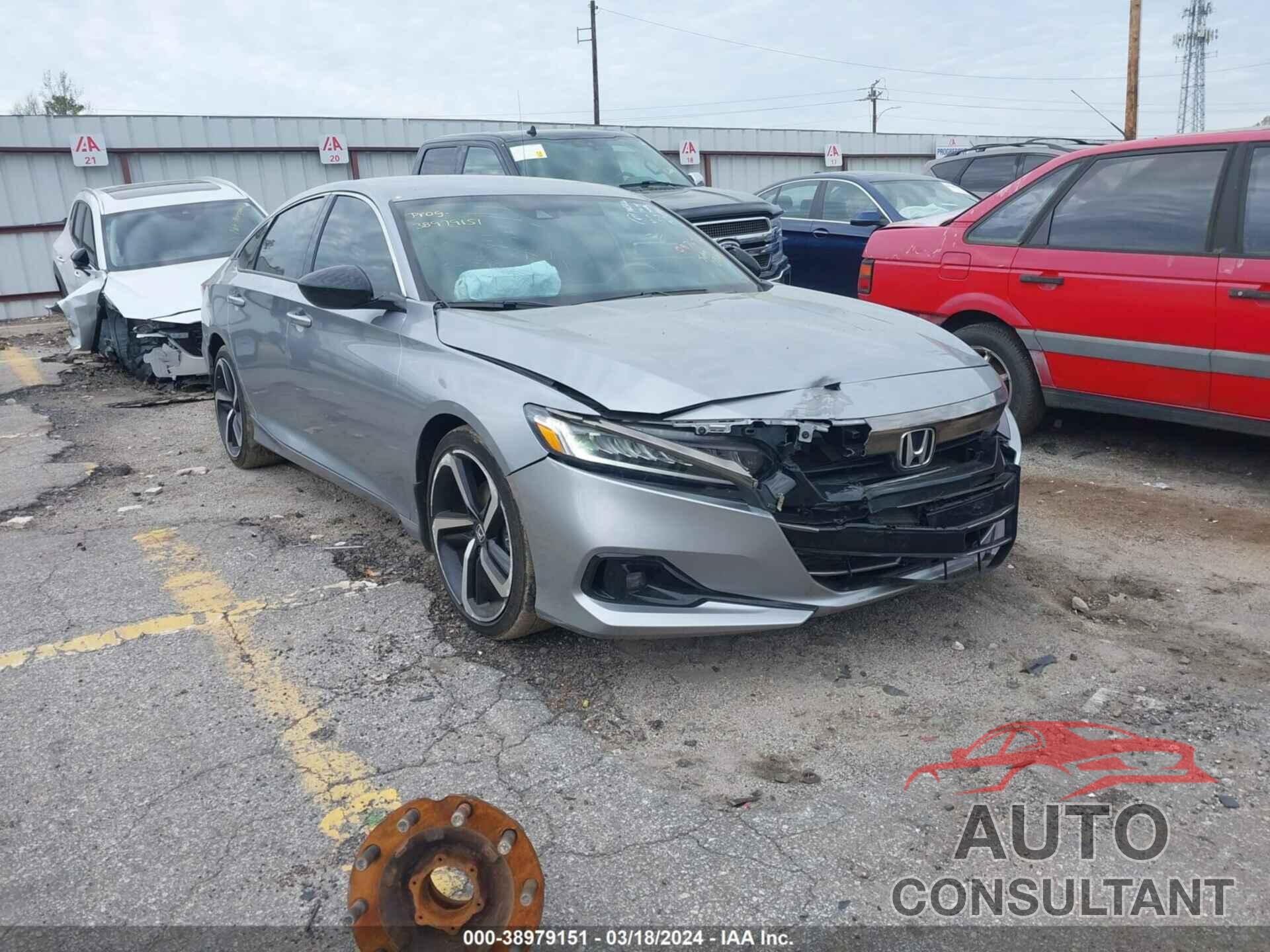 HONDA ACCORD 2022 - 1HGCV1F31NA087674