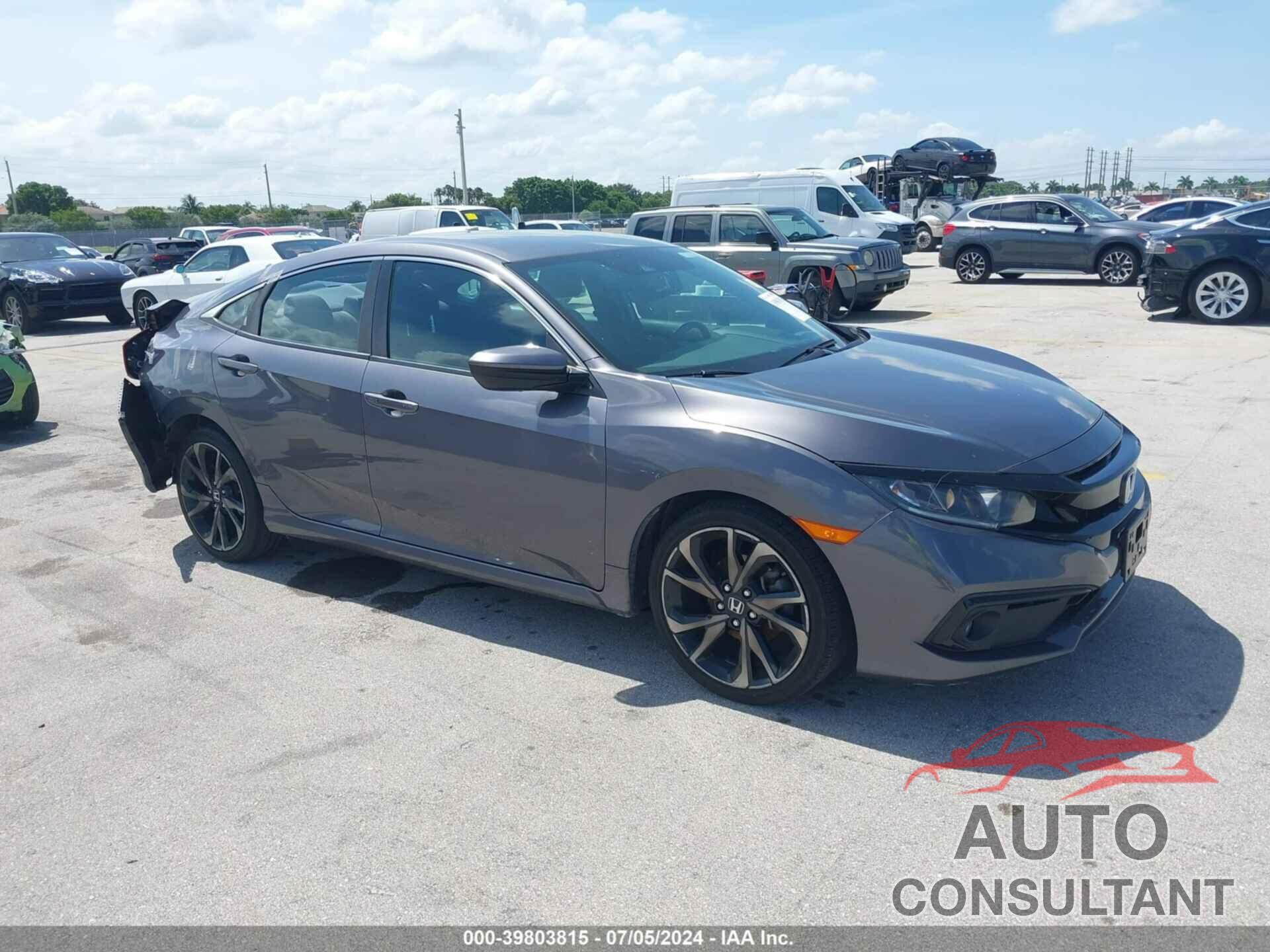 HONDA CIVIC 2021 - 19XFC2F86ME002200
