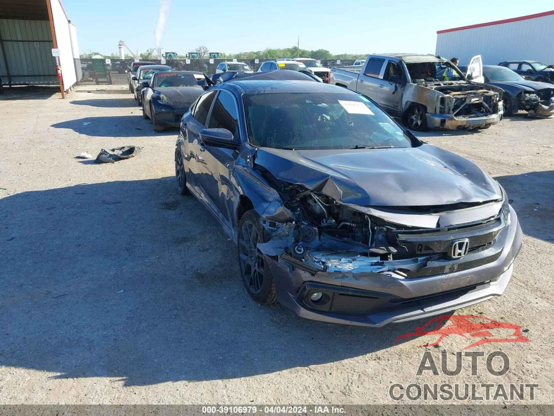 HONDA CIVIC 2019 - 2HGFC2F86KH506765