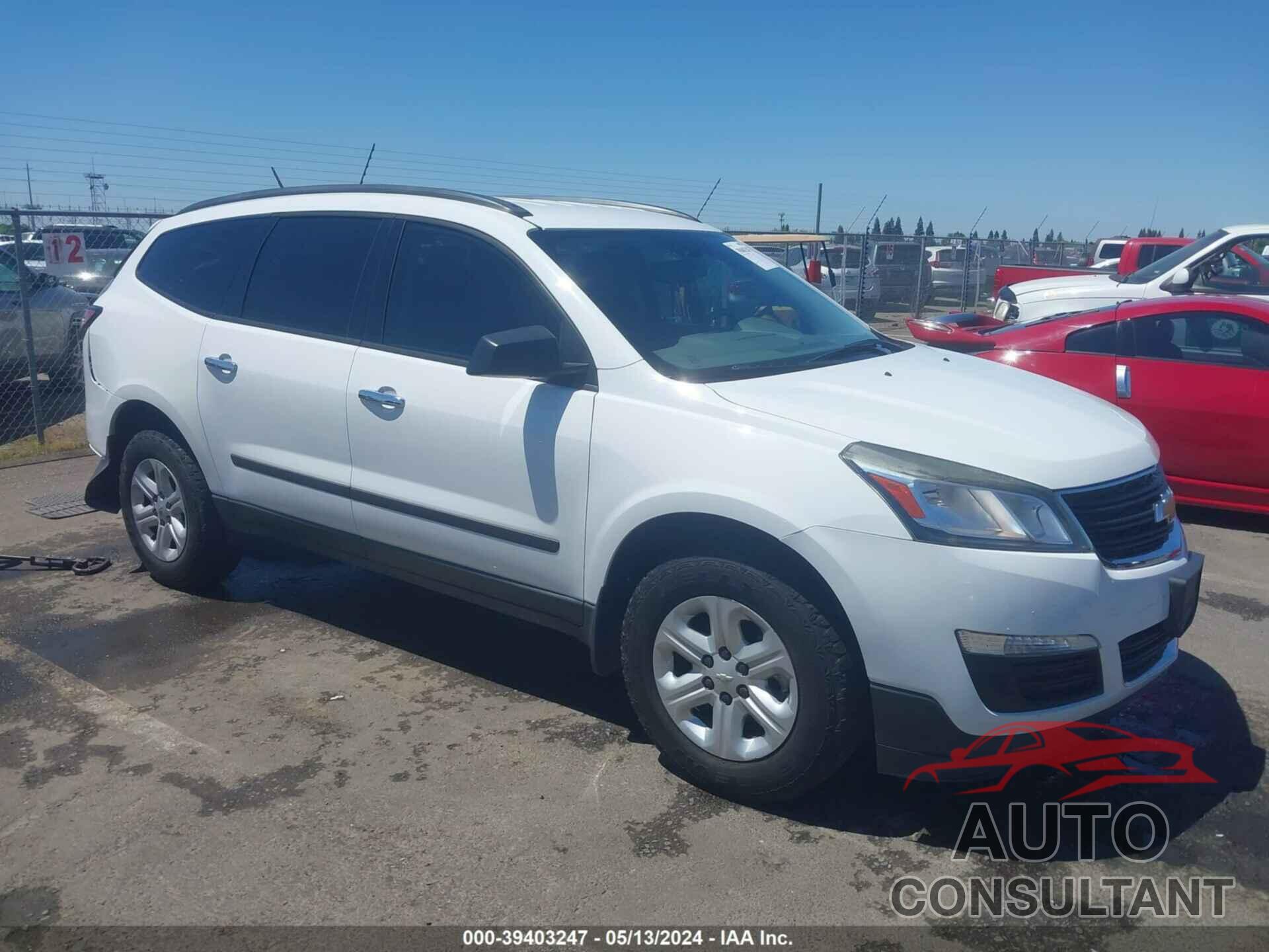 CHEVROLET TRAVERSE 2017 - 1GNKRFED2HJ198073