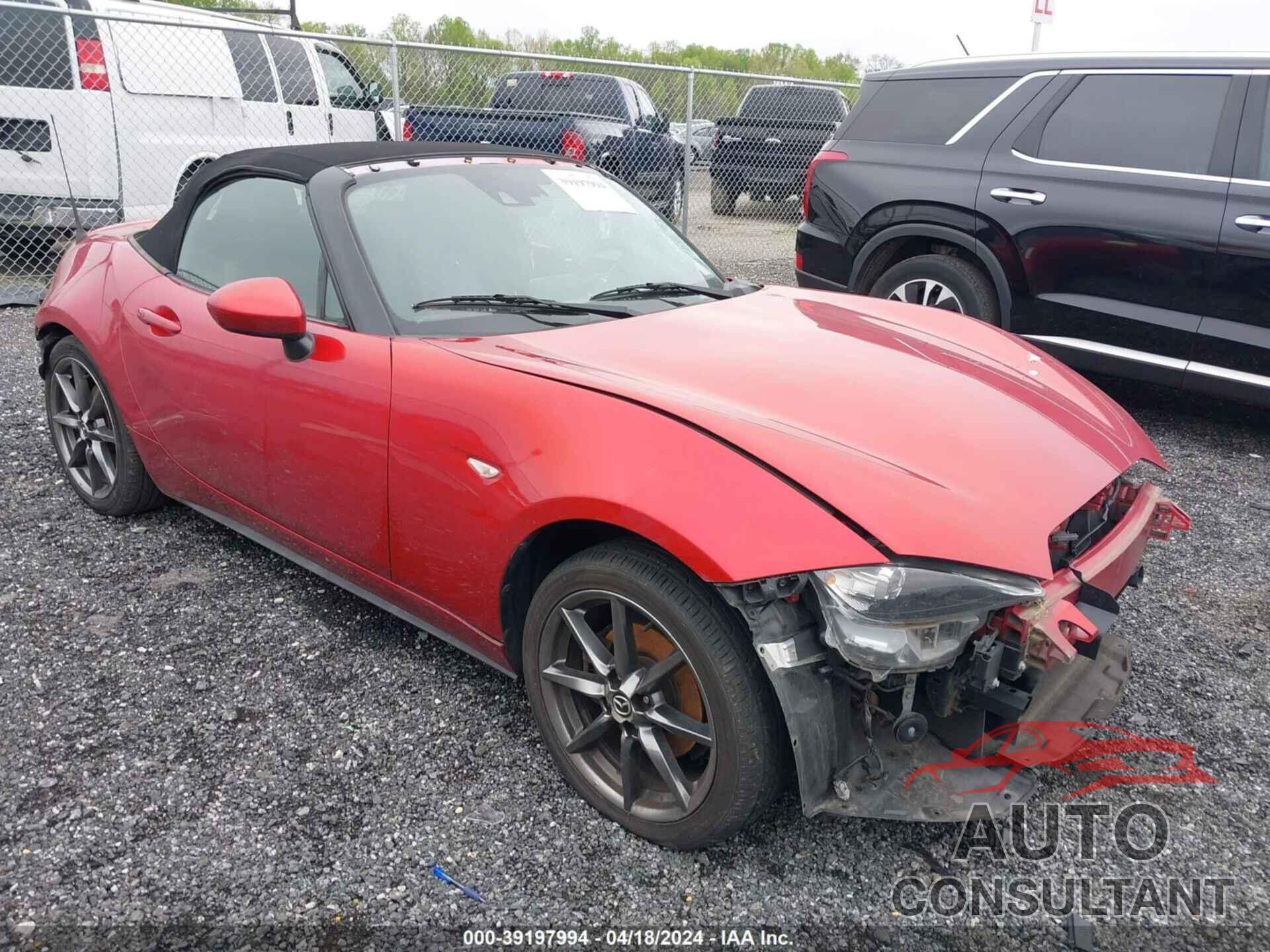 MAZDA MX-5 MIATA 2016 - JM1NDAD76G0113954