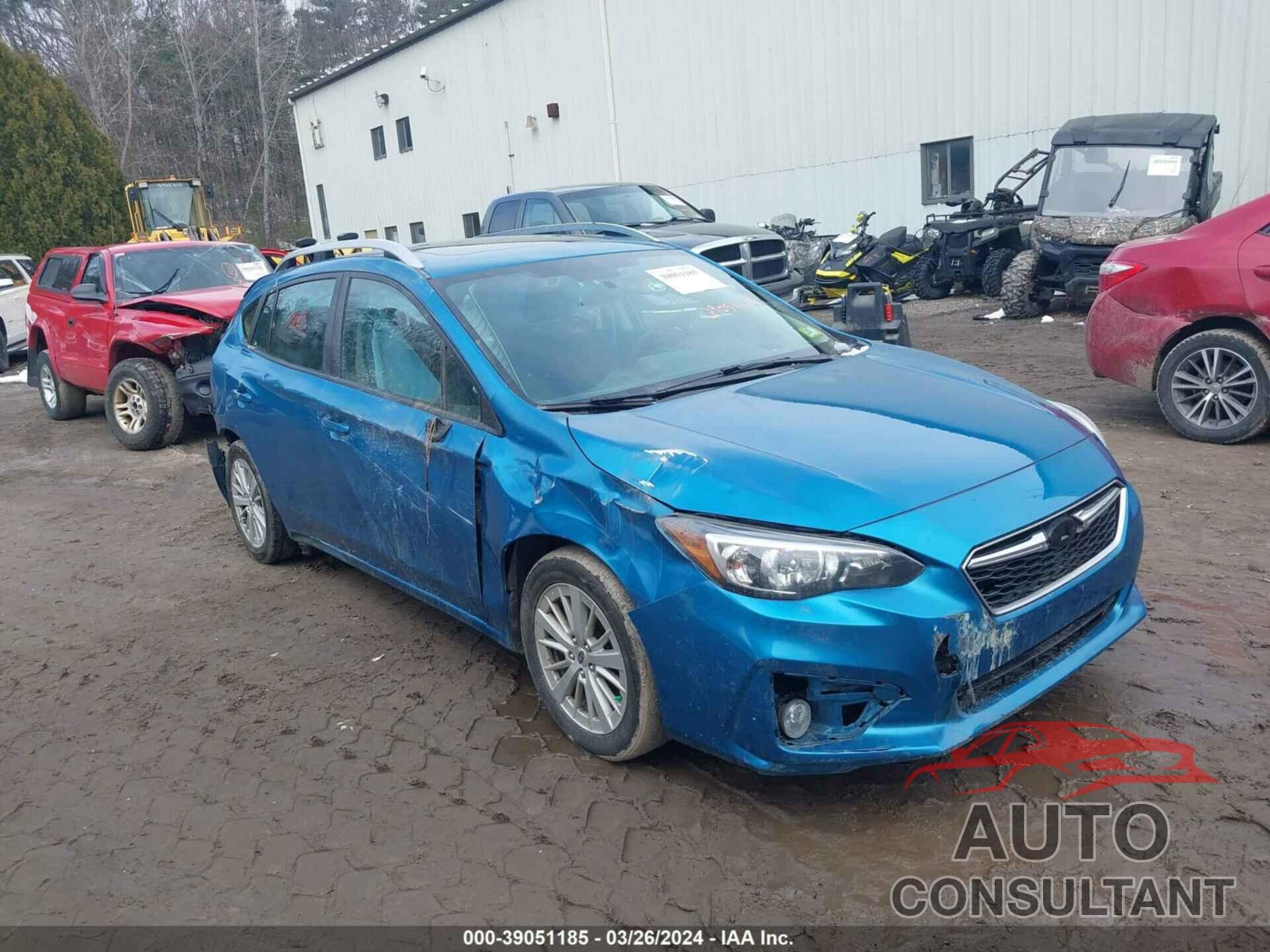 SUBARU IMPREZA 2018 - 4S3GTAD67J3720891