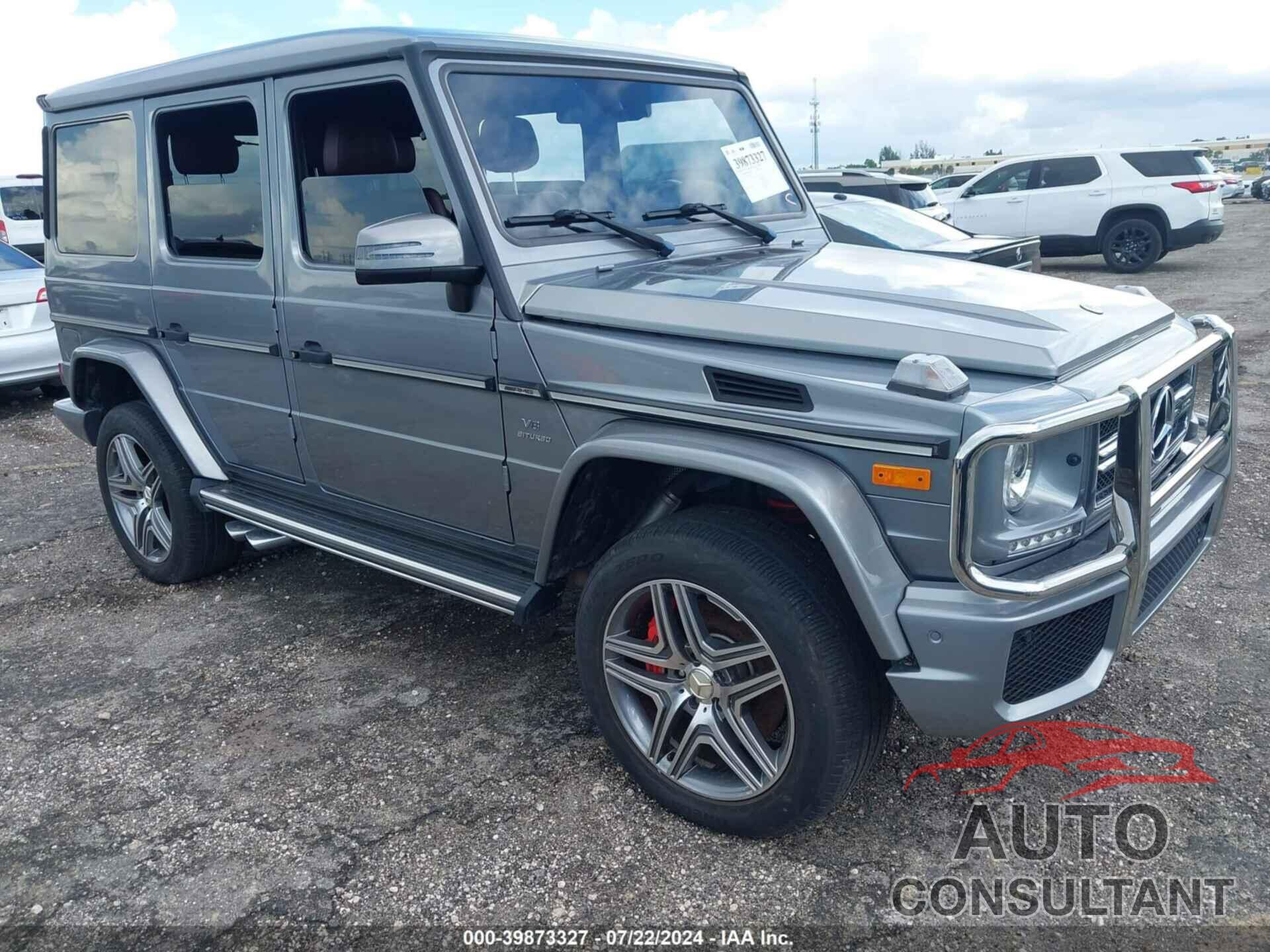 MERCEDES-BENZ AMG G 63 2018 - WDCYC7DH7JX287892