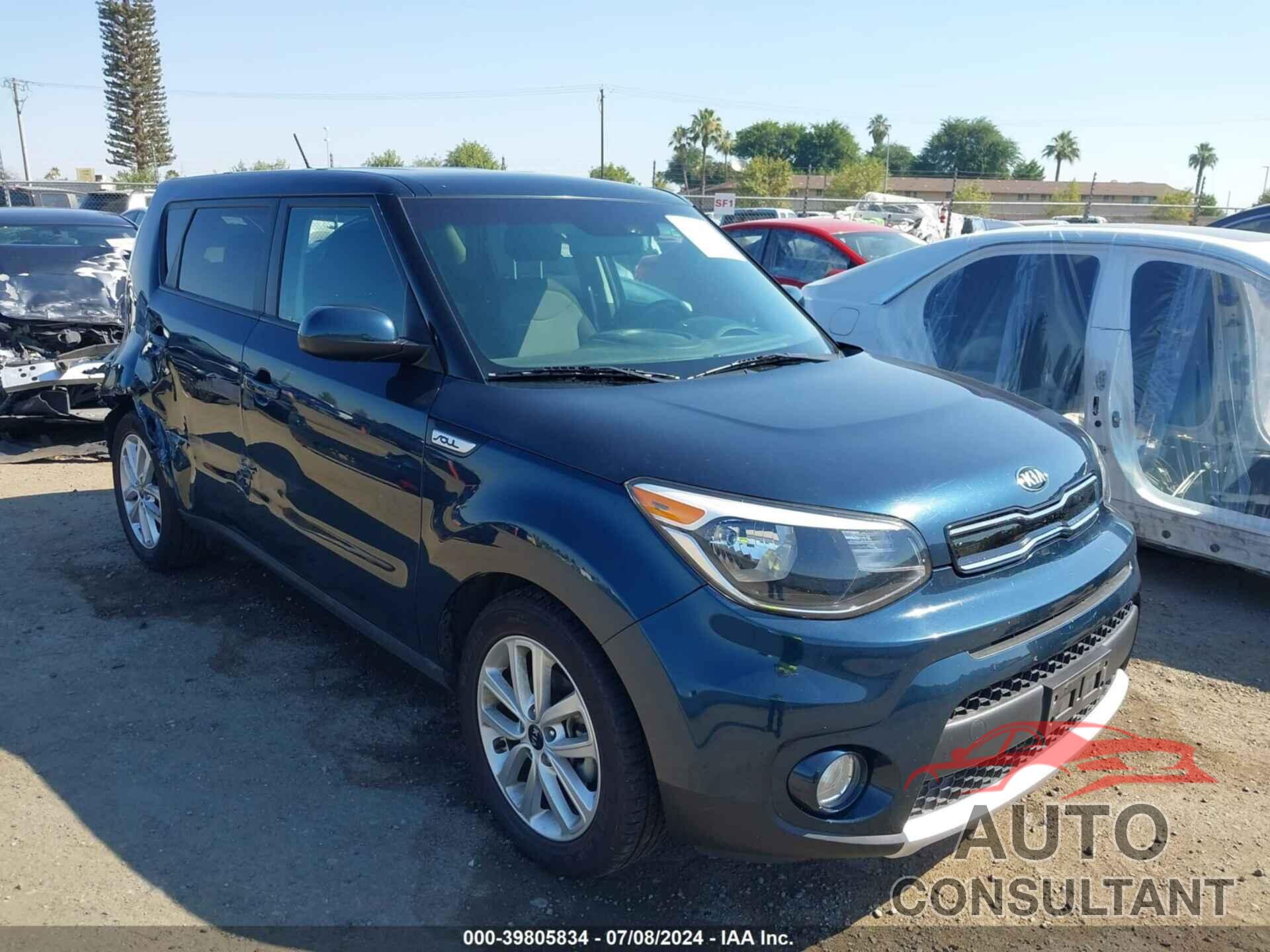 KIA SOUL 2018 - KNDJP3A55J7529139