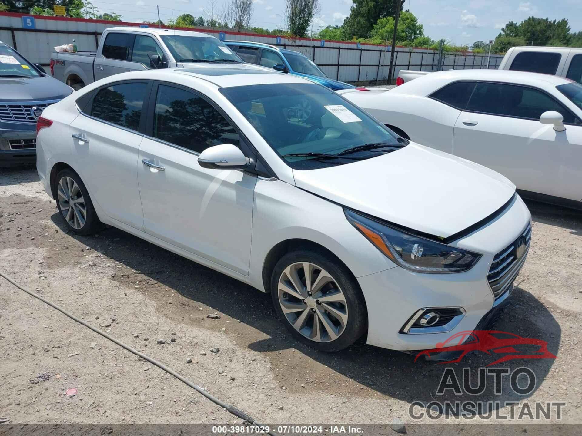 HYUNDAI ACCENT 2022 - 3KPC34A61NE189013