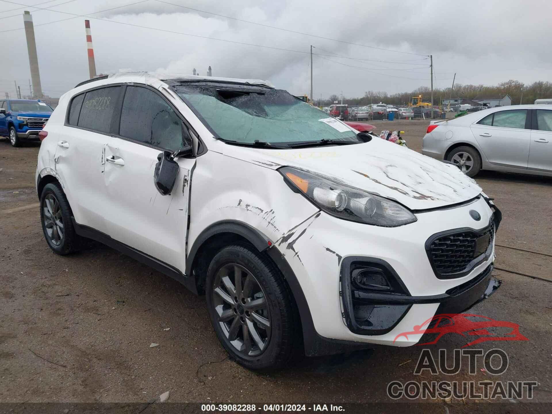 KIA SPORTAGE 2022 - KNDP6CAC9N7024528