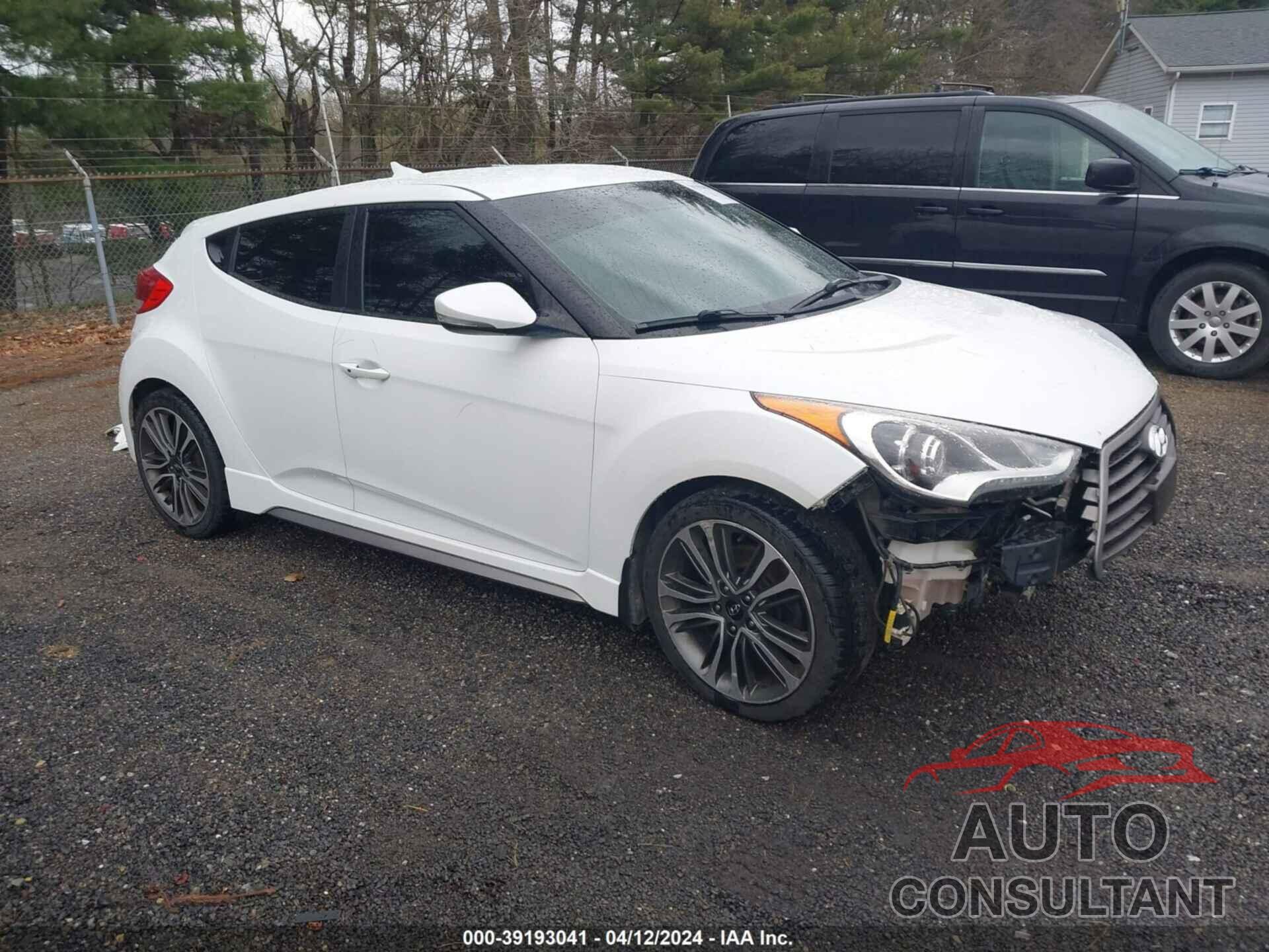 HYUNDAI VELOSTER 2016 - KMHTC6AE5GU279591