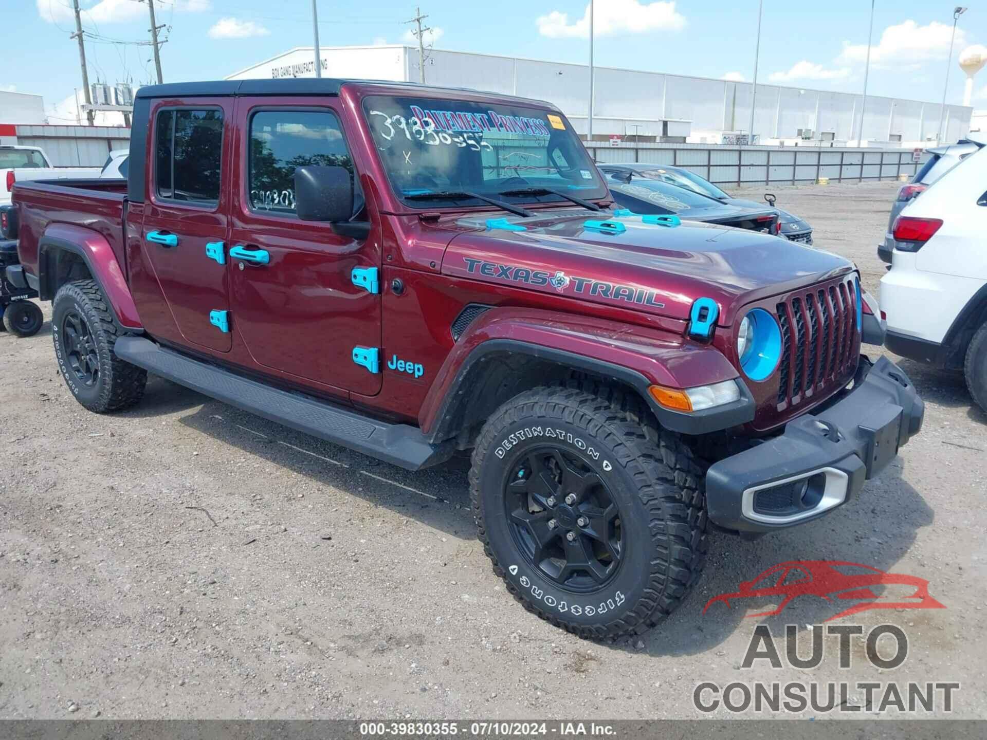 JEEP GLADIATOR 2022 - 1C6HJTAG4NL126176