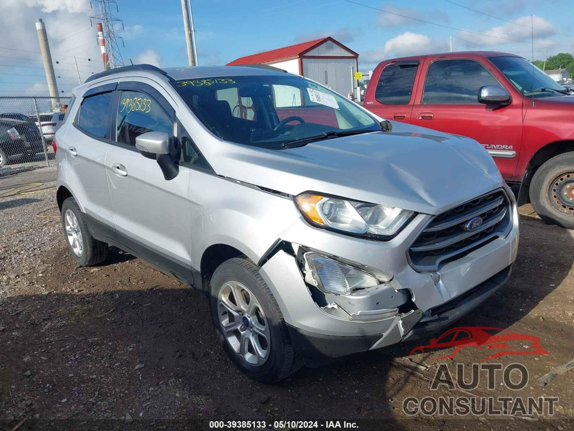 FORD ECOSPORT 2019 - MAJ6S3GL4KC304901