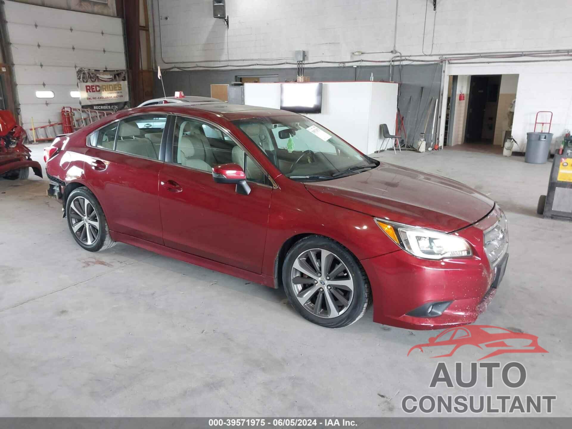 SUBARU LEGACY 2016 - 4S3BNEN69G3044527