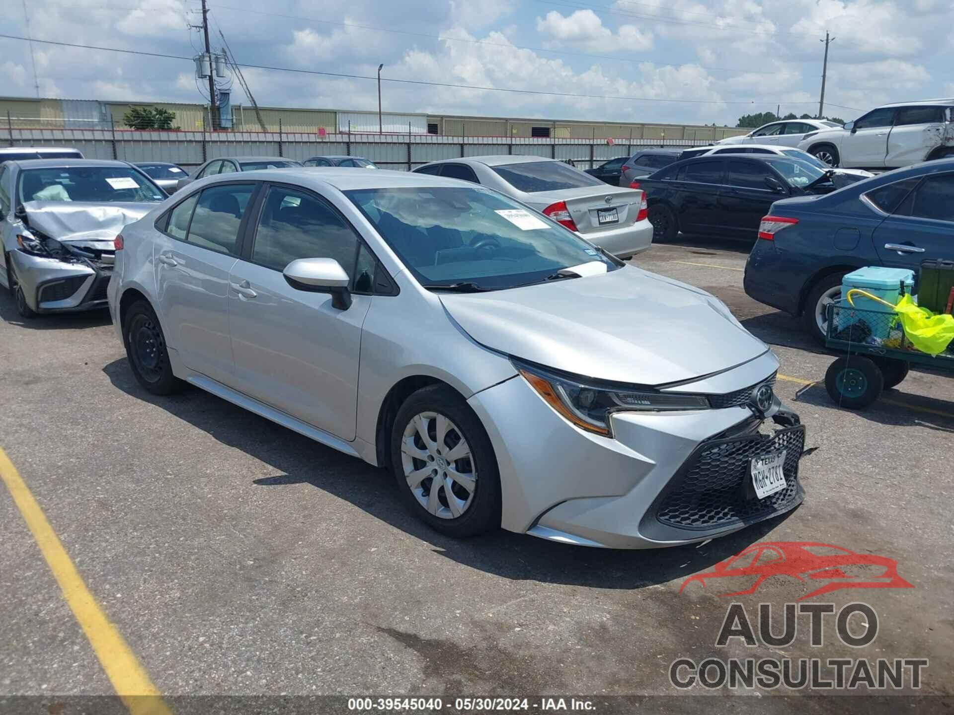 TOYOTA COROLLA 2020 - 5YFEPRAE2LP009907