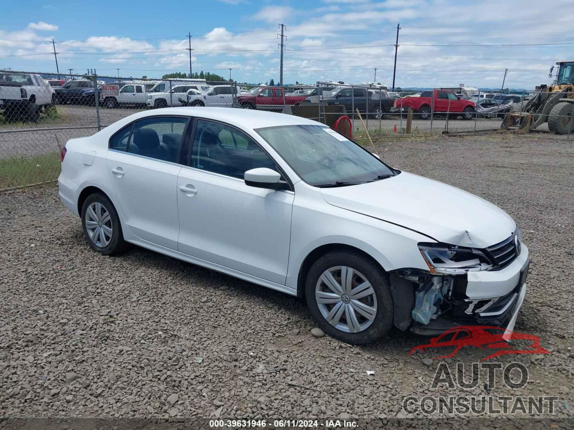 VOLKSWAGEN JETTA 2017 - 3VW2B7AJ2HM369371