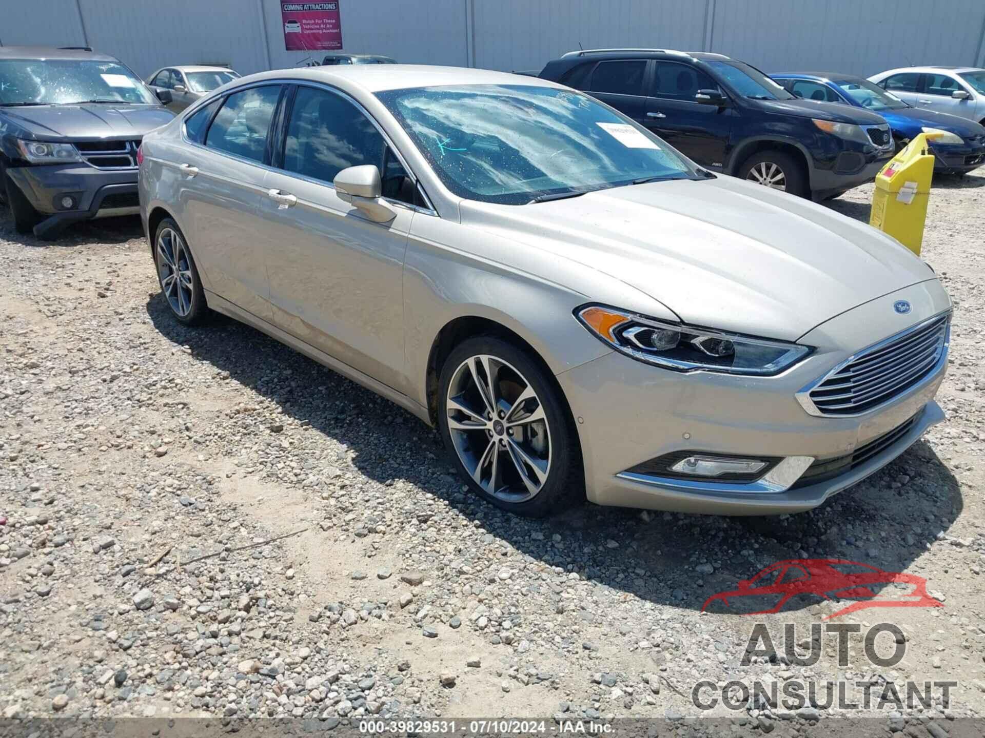 FORD FUSION 2017 - 3FA6P0K91HR138035