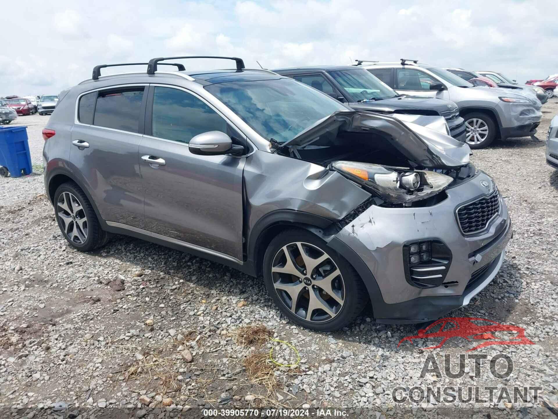 KIA SPORTAGE 2017 - KNDPR3A6XH7048732