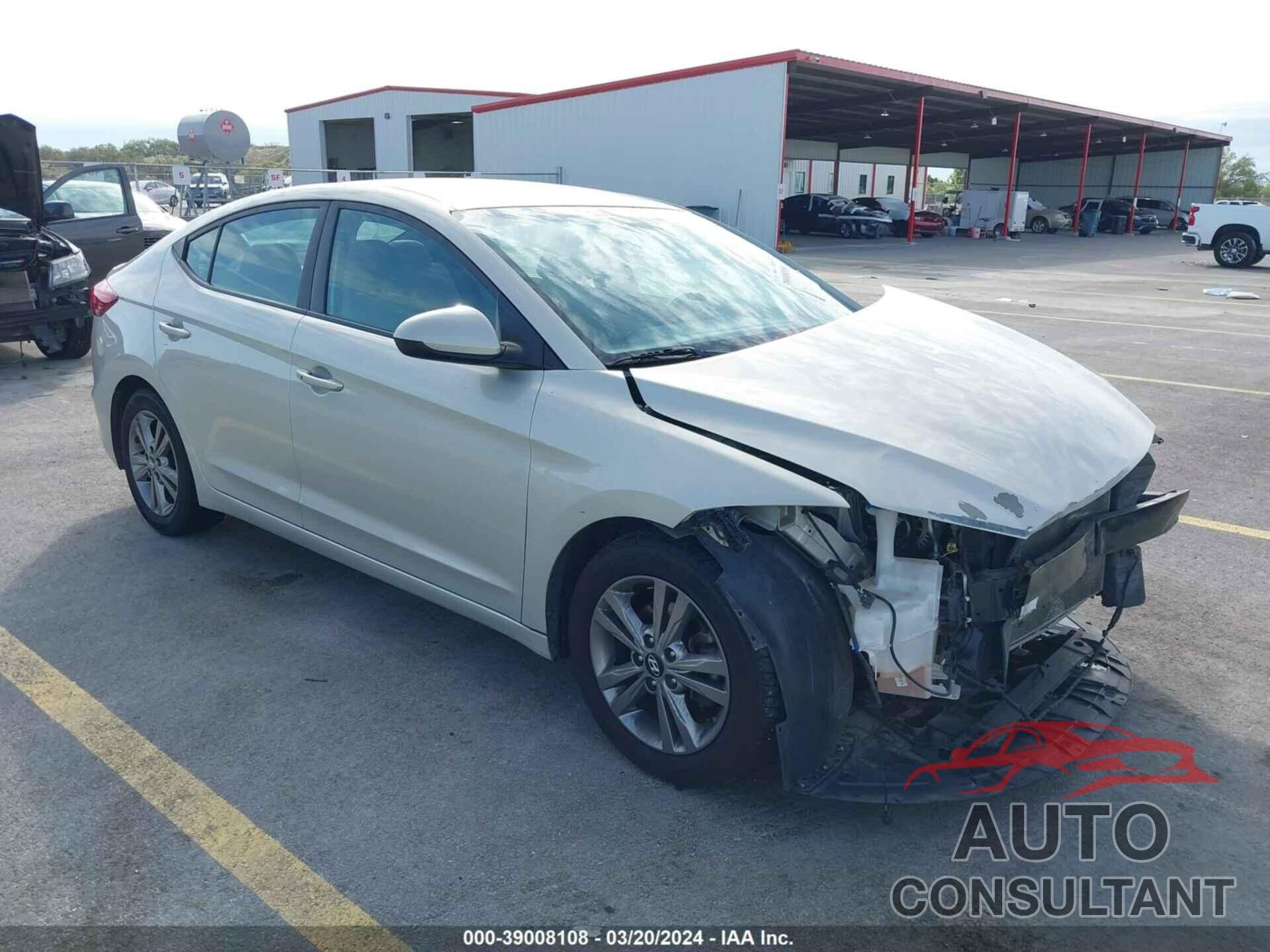 HYUNDAI ELANTRA 2017 - 5NPD84LF3HH042470
