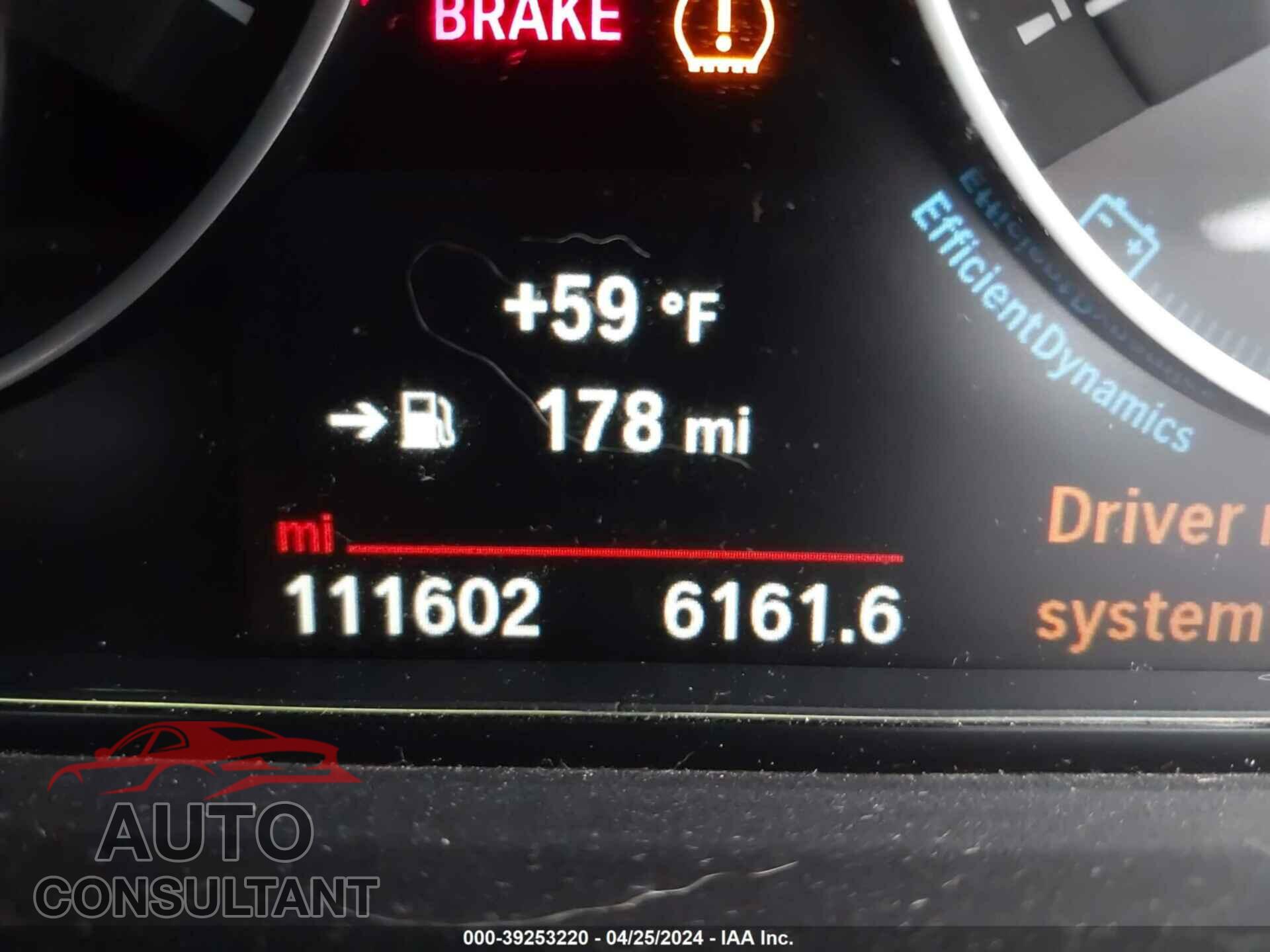 BMW 328I 2016 - WBA8E3G53GNU02581