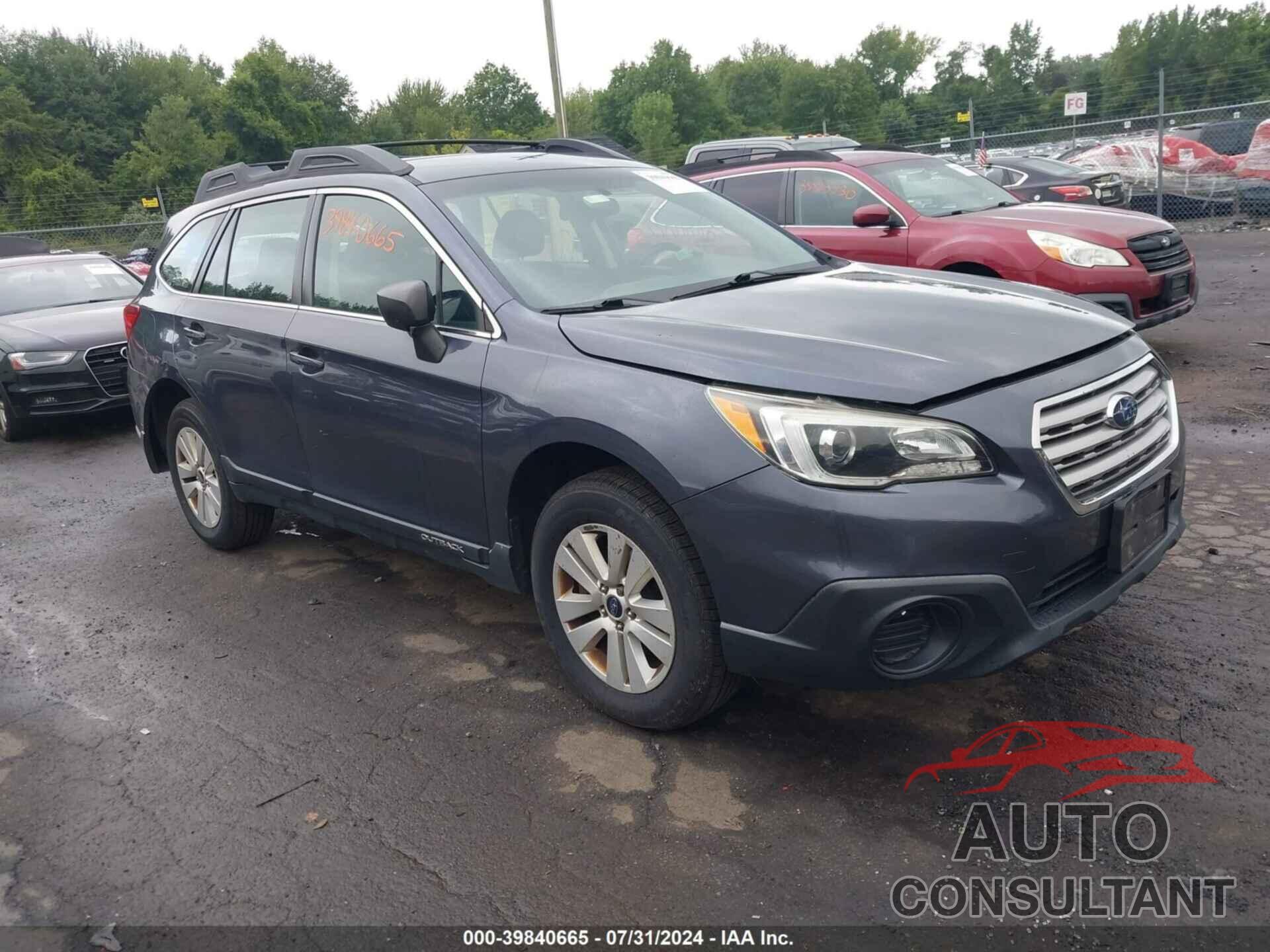 SUBARU OUTBACK 2017 - 4S4BSAAC1H3312867