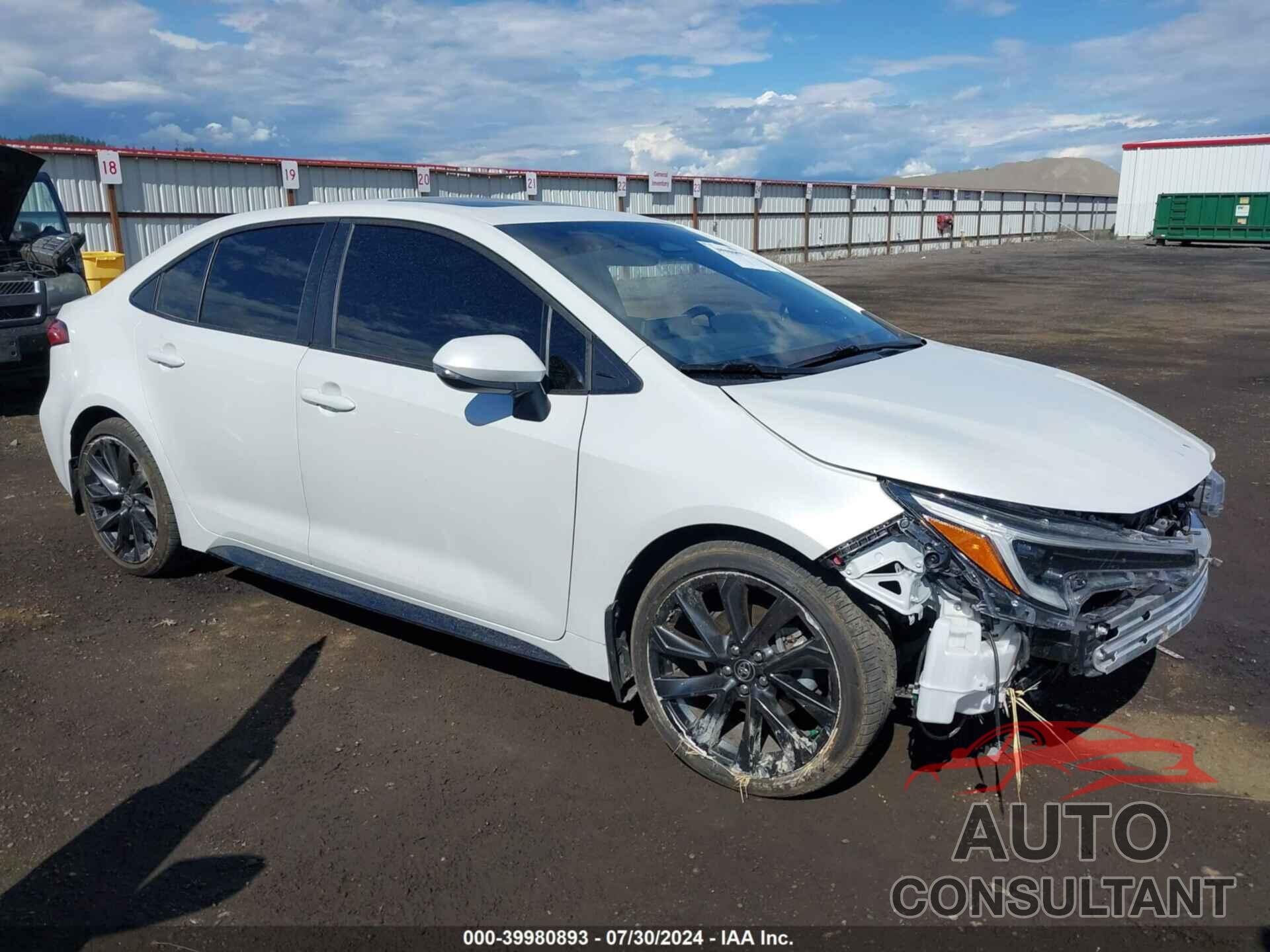 TOYOTA COROLLA 2023 - JTDT4MCE9PJ101848