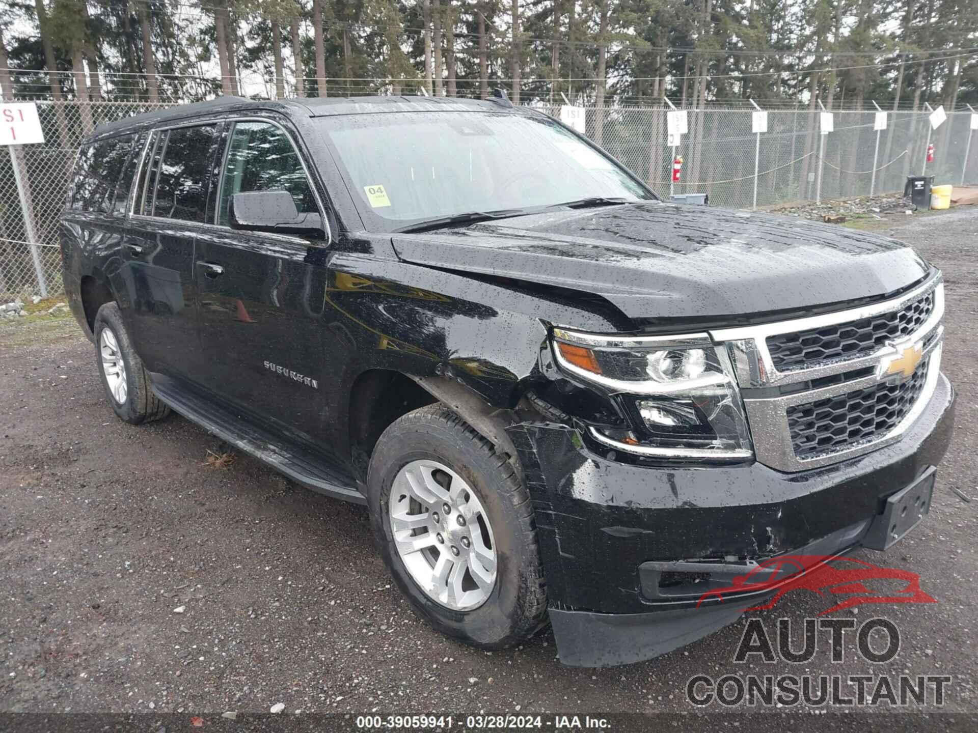 CHEVROLET SUBURBAN 2019 - 1GNSKHKC9KR312574