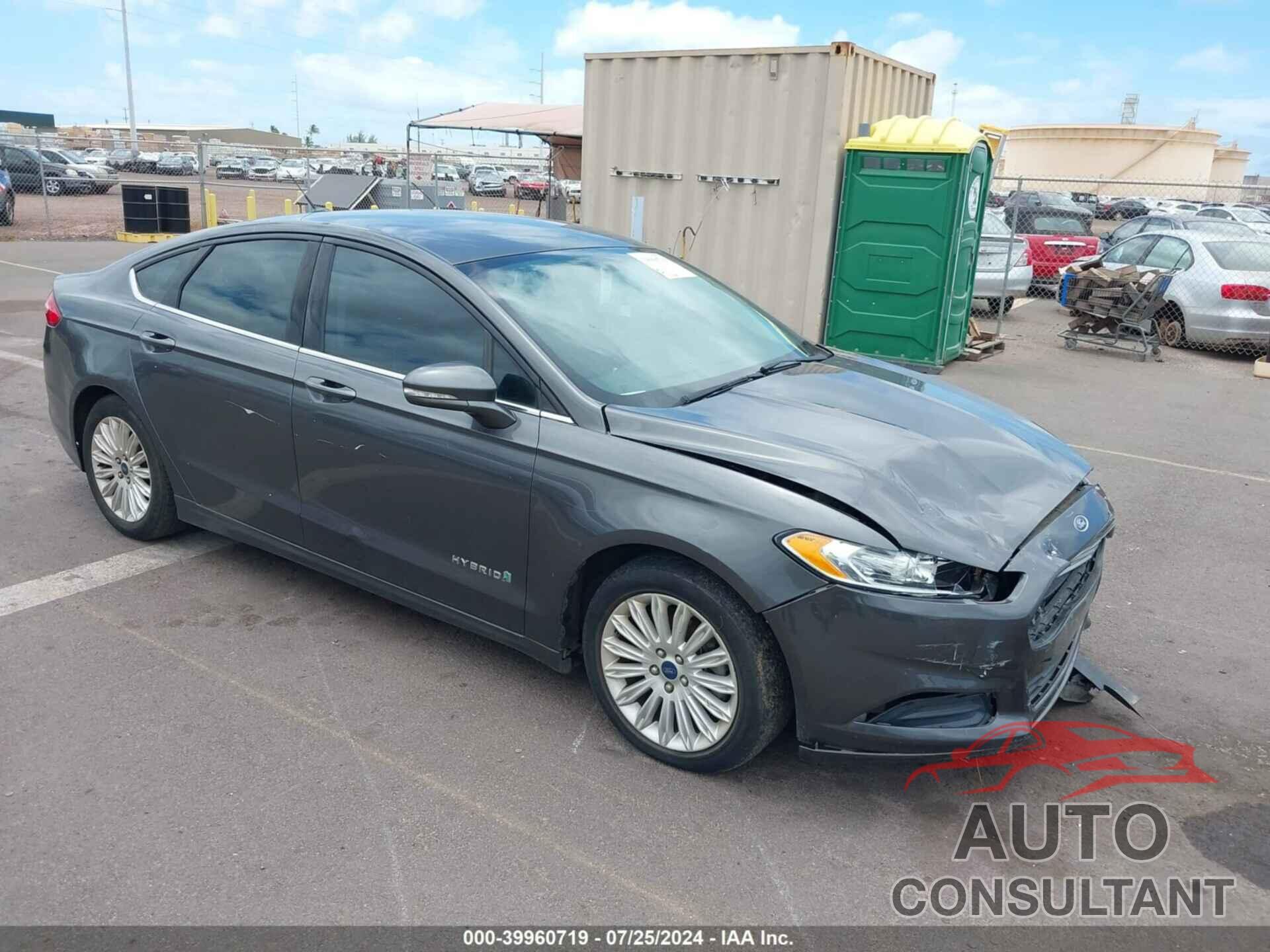 FORD FUSION HYBRID 2016 - 3FA6P0LU8GR227604