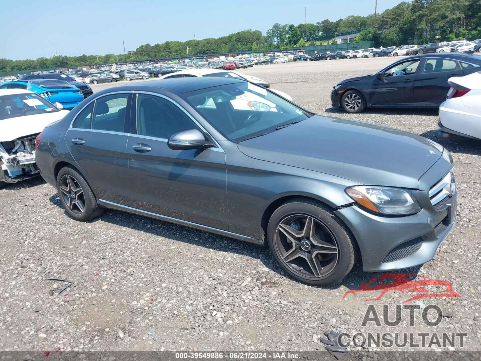 MERCEDES-BENZ C 300 2017 - 55SWF4KB0HU207921