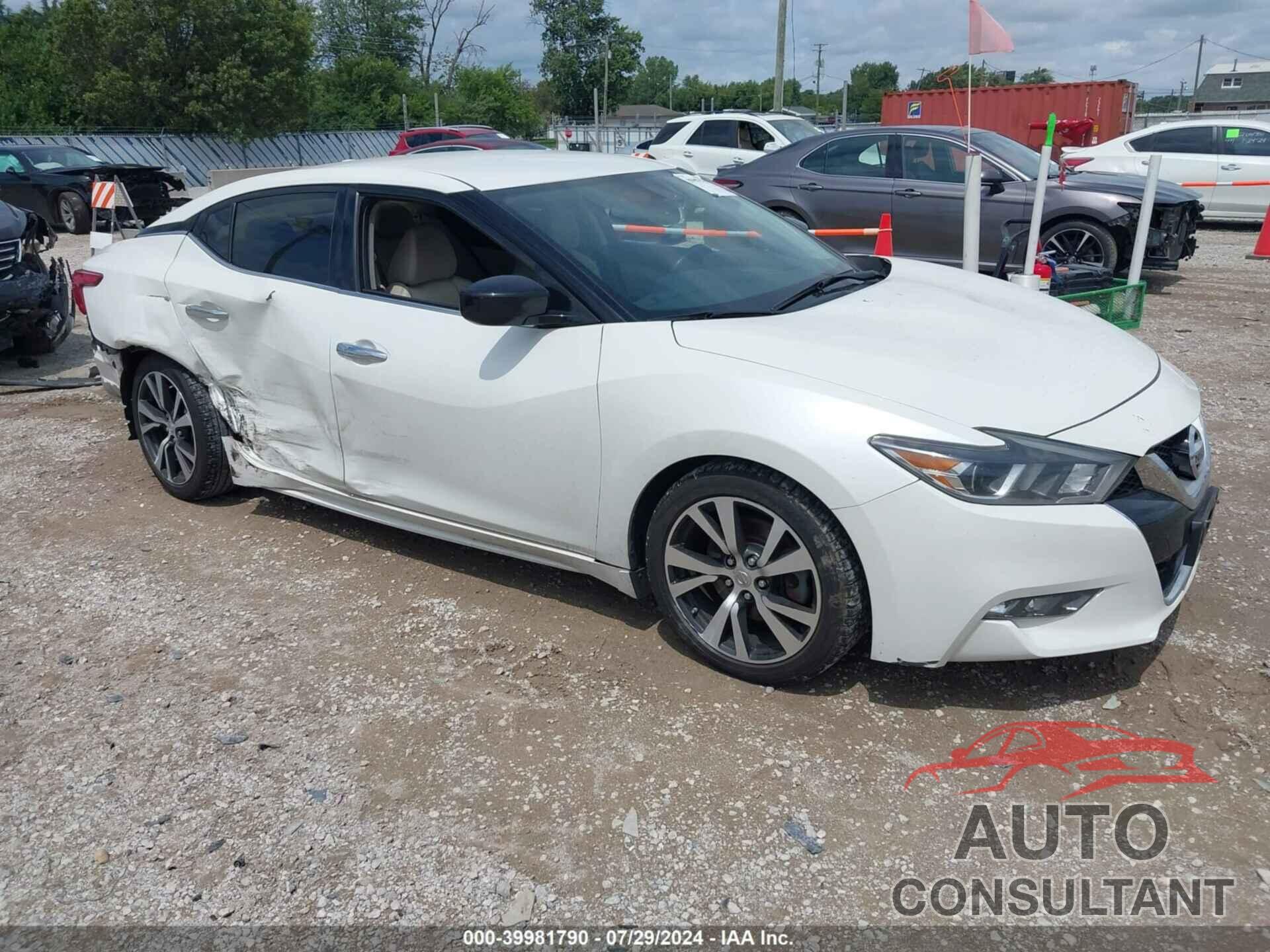 NISSAN MAXIMA 2017 - 1N4AA6AP5HC404931