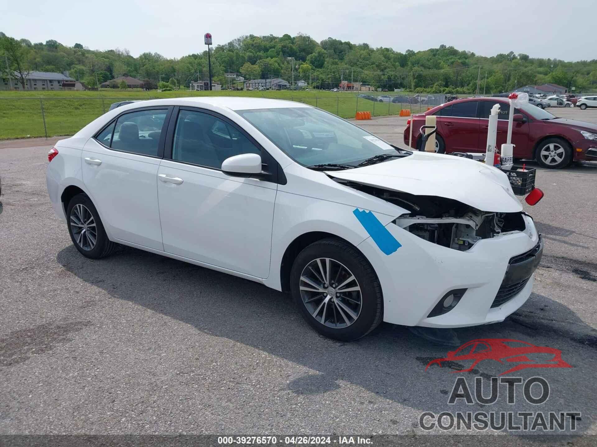 TOYOTA COROLLA 2016 - 5YFBURHE4GP432852