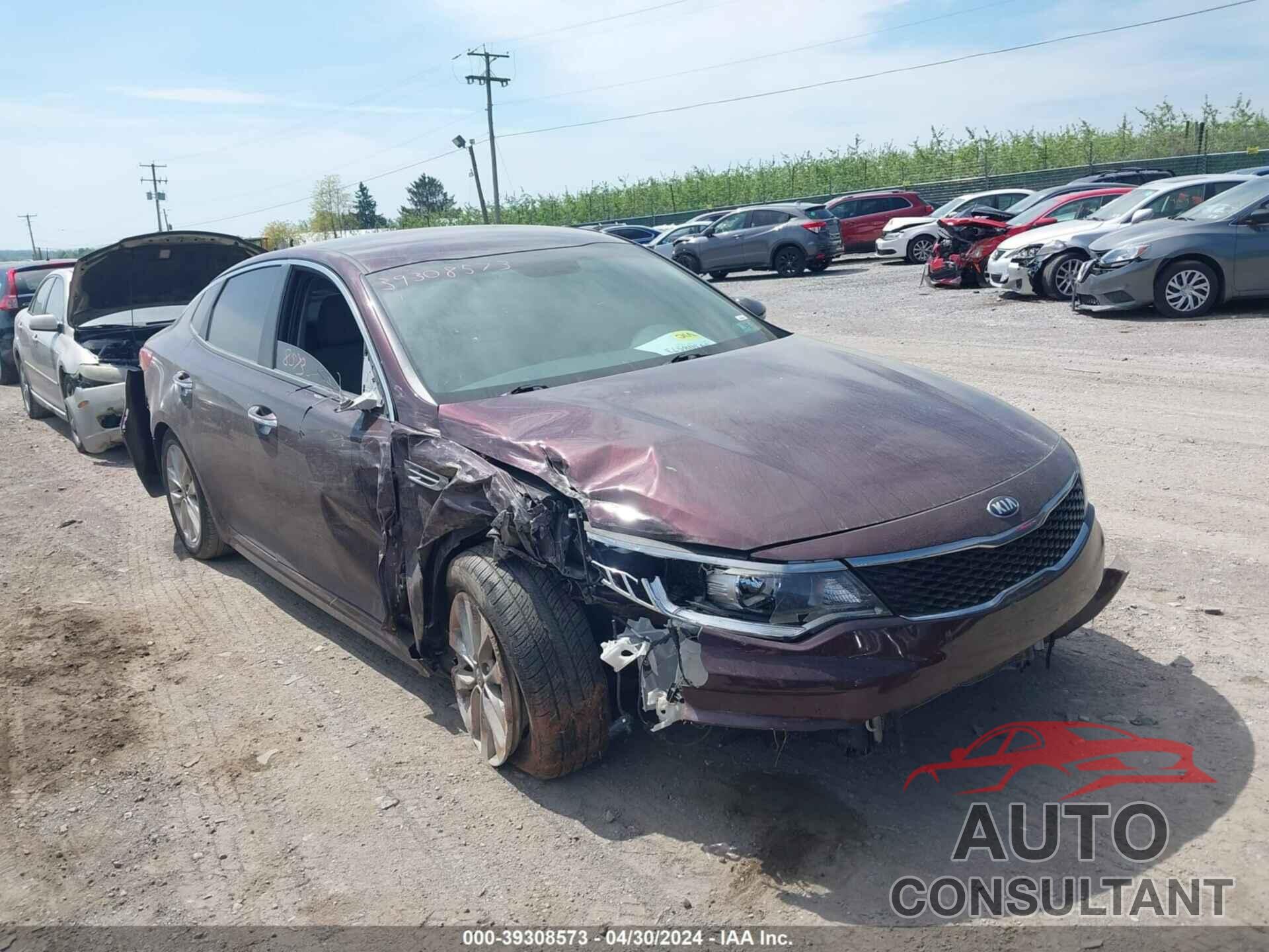 KIA OPTIMA 2018 - 5XXGT4L37JG258146