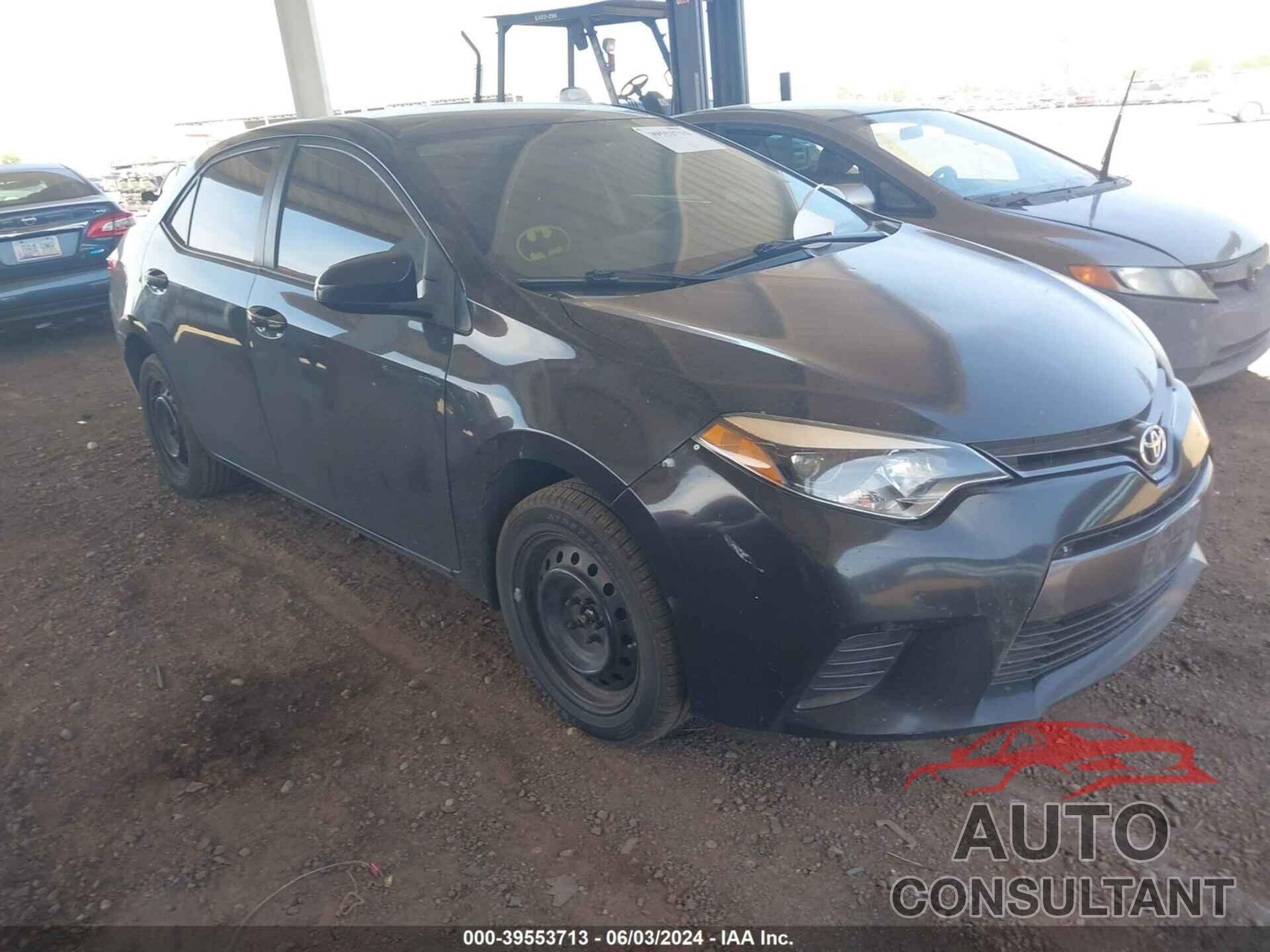 TOYOTA COROLLA 2016 - 2T1BURHE7GC604078