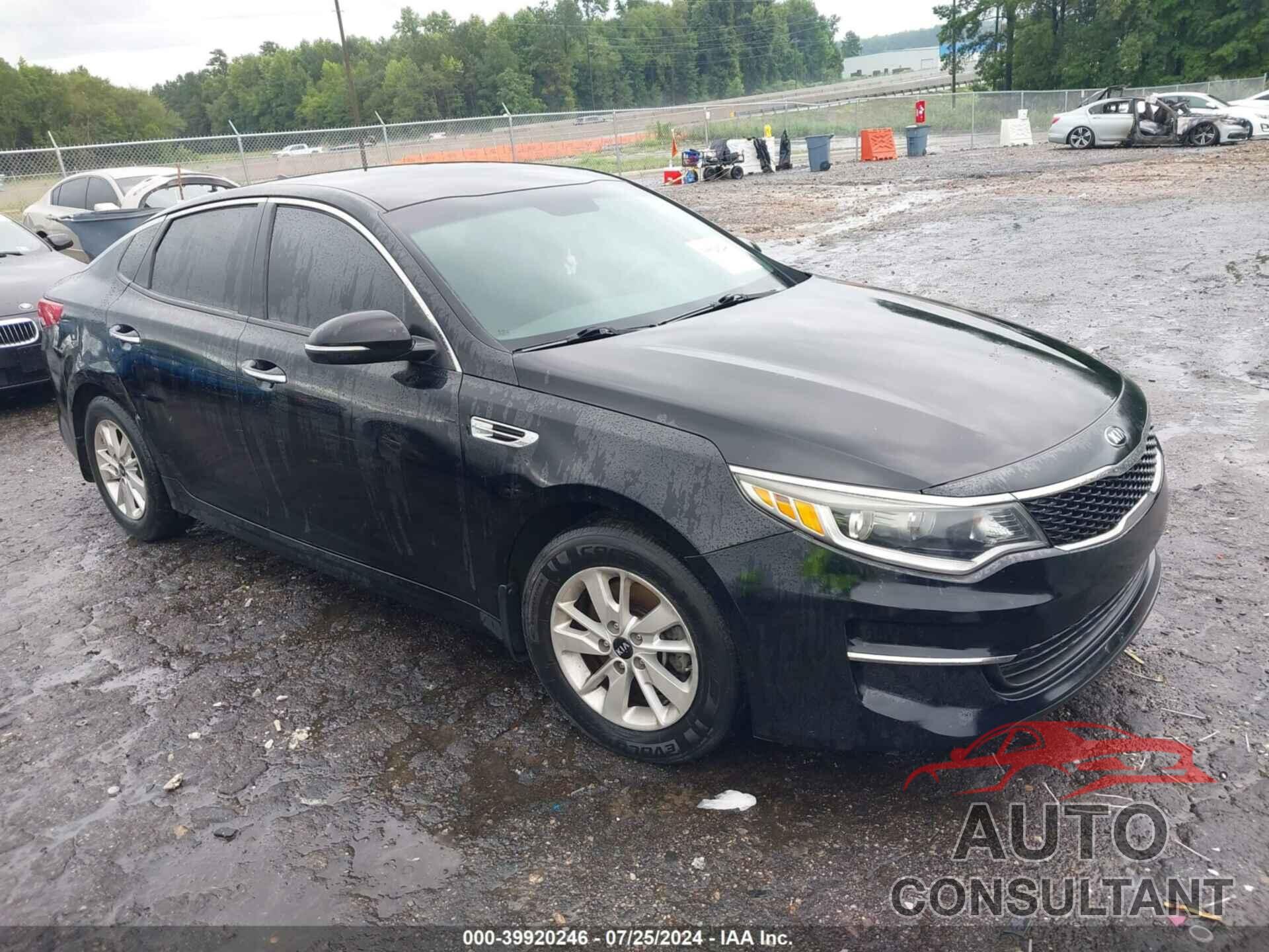 KIA OPTIMA 2016 - 5XXGT4L38GG069224