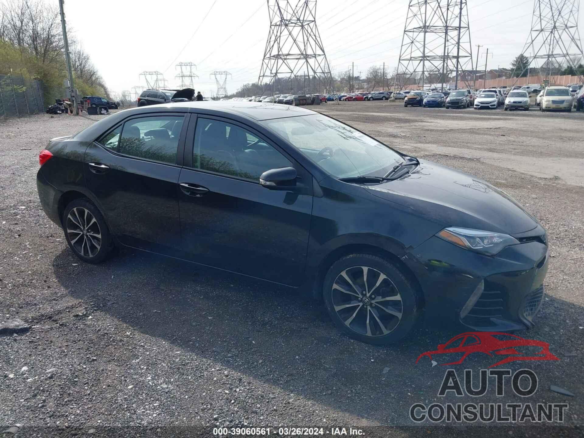 TOYOTA COROLLA 2017 - 2T1BURHE7HC761238