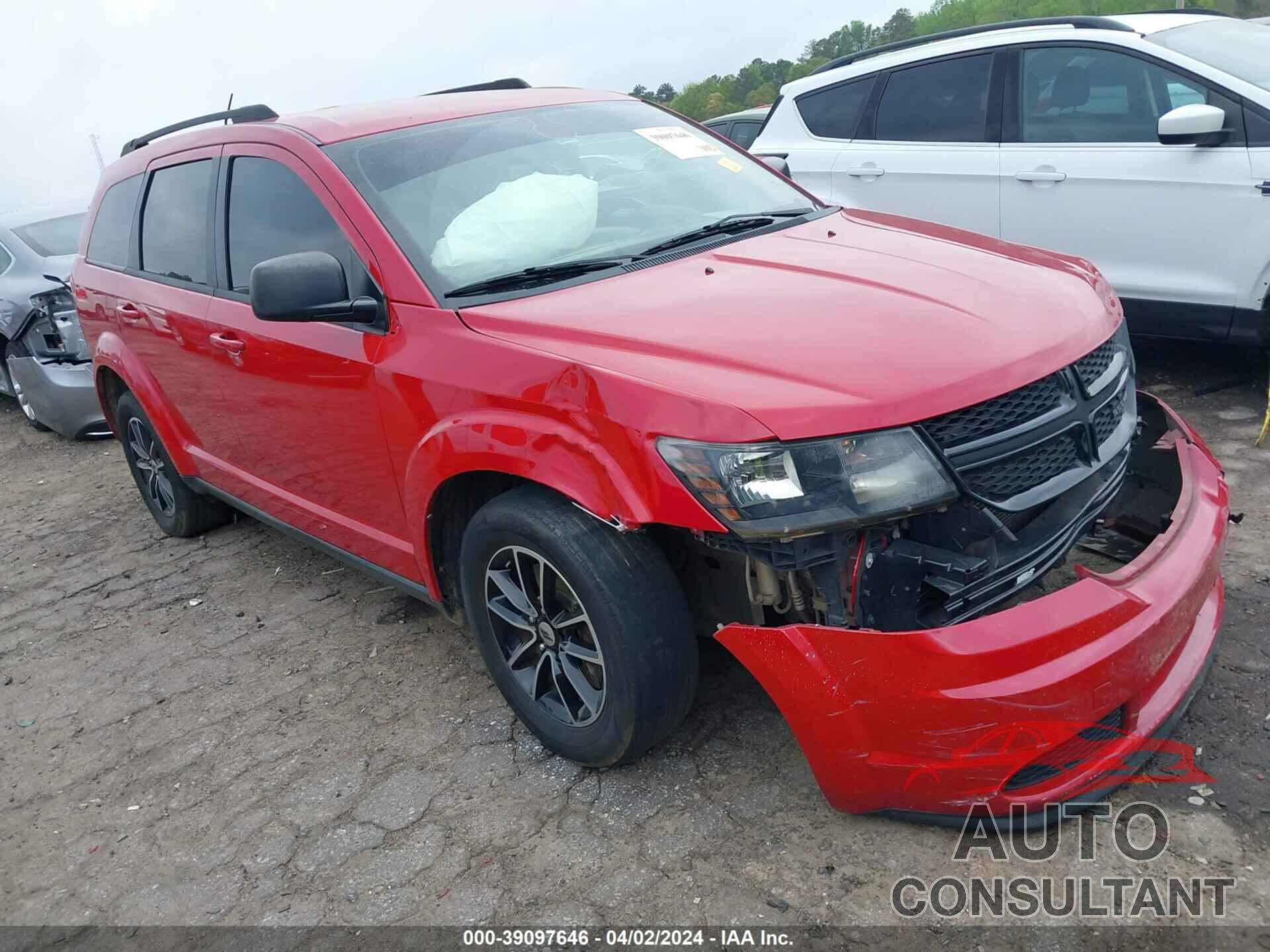 DODGE JOURNEY 2018 - 3C4PDCAB0JT529327