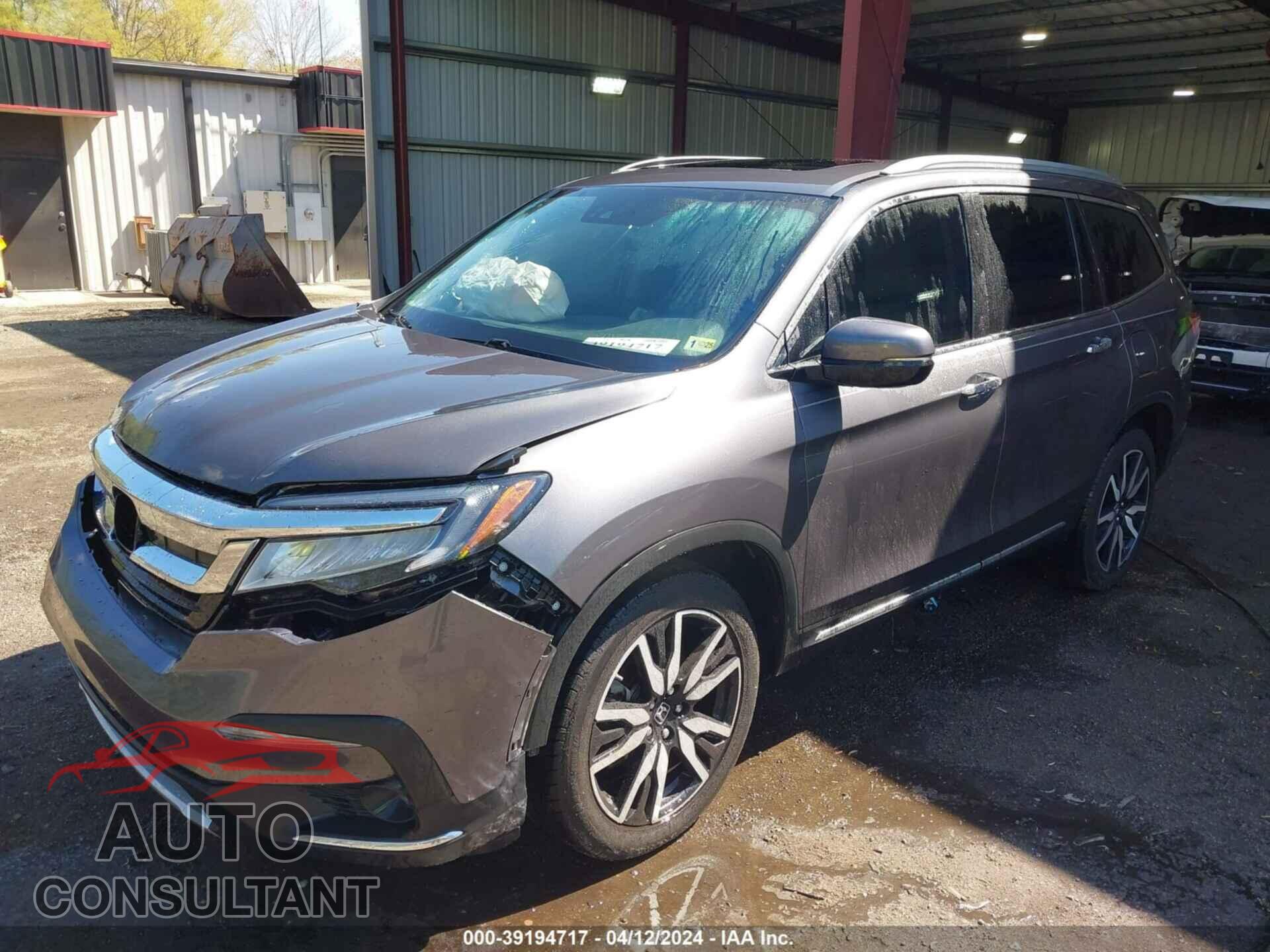 HONDA PILOT 2019 - 5FNYF6H08KB010434