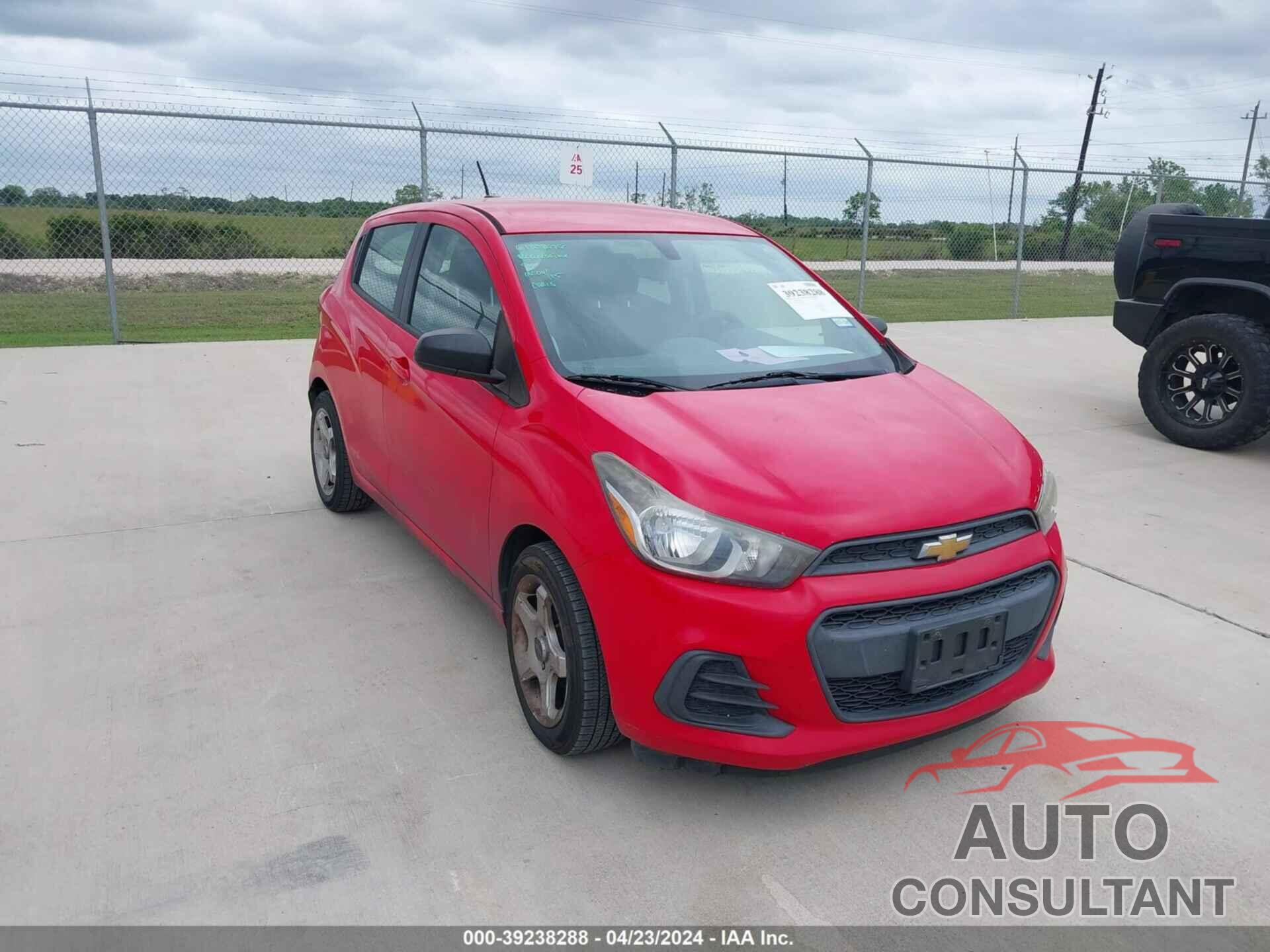 CHEVROLET SPARK 2016 - KL8CB6SA1GC556531