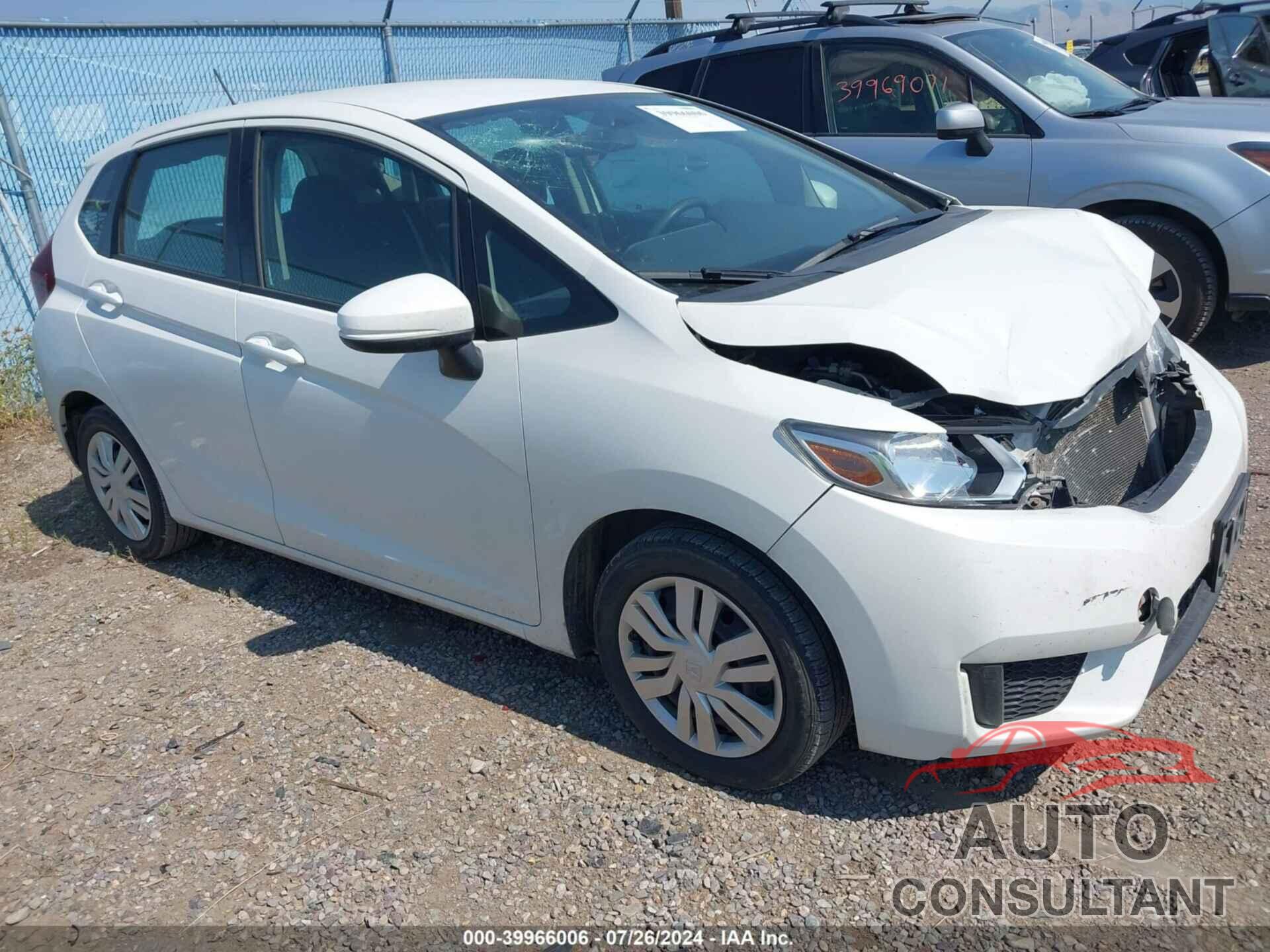 HONDA FIT 2017 - 3HGGK5G5XHM712940