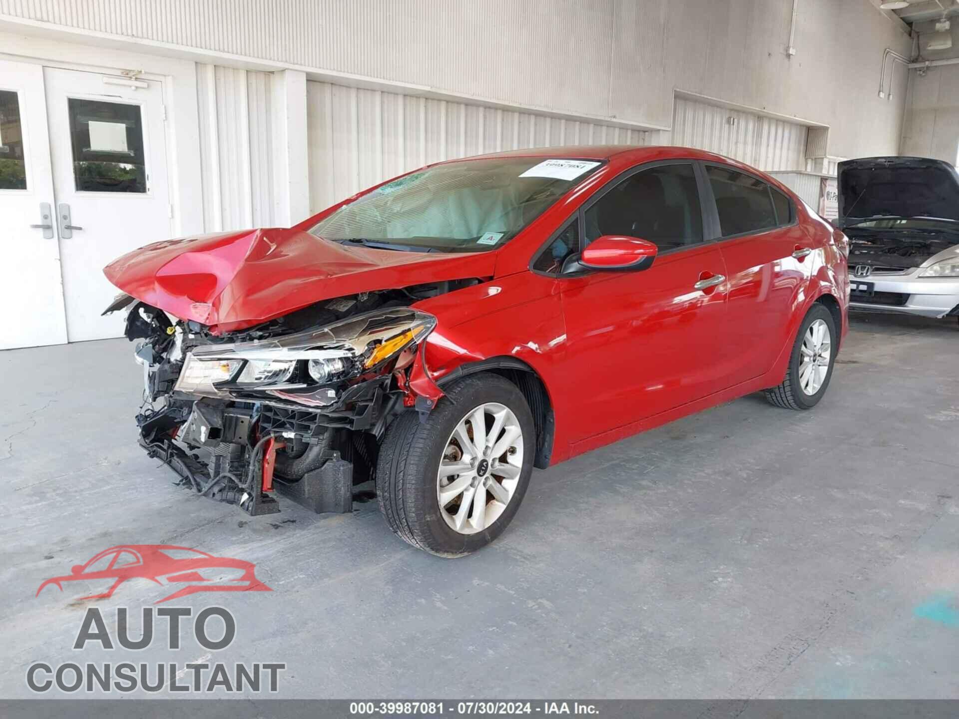KIA FORTE 2017 - 3KPFL4A79HE040083
