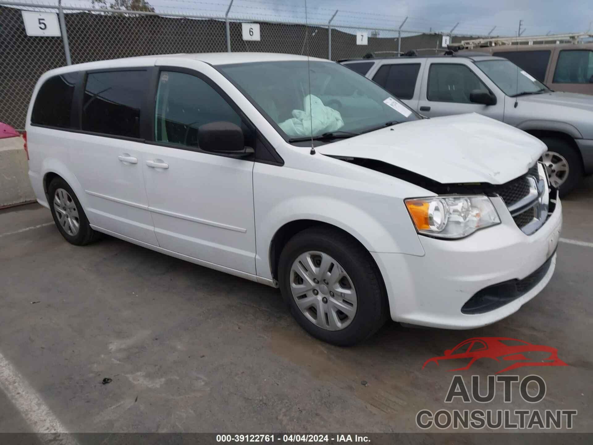 DODGE GRAND CARAVAN 2016 - 2C4RDGBG3GR379686