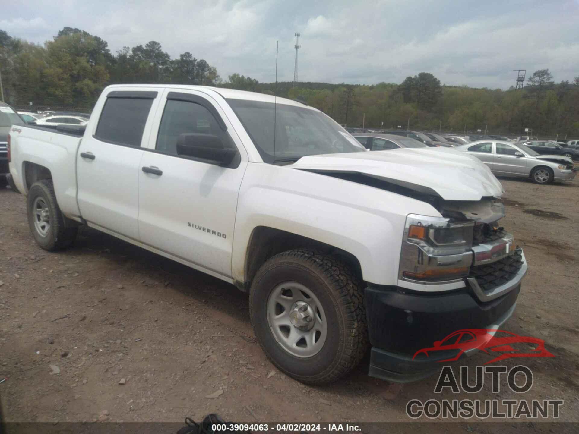 CHEVROLET SILVERADO 1500 2017 - 3GCUKNEC6HG246618
