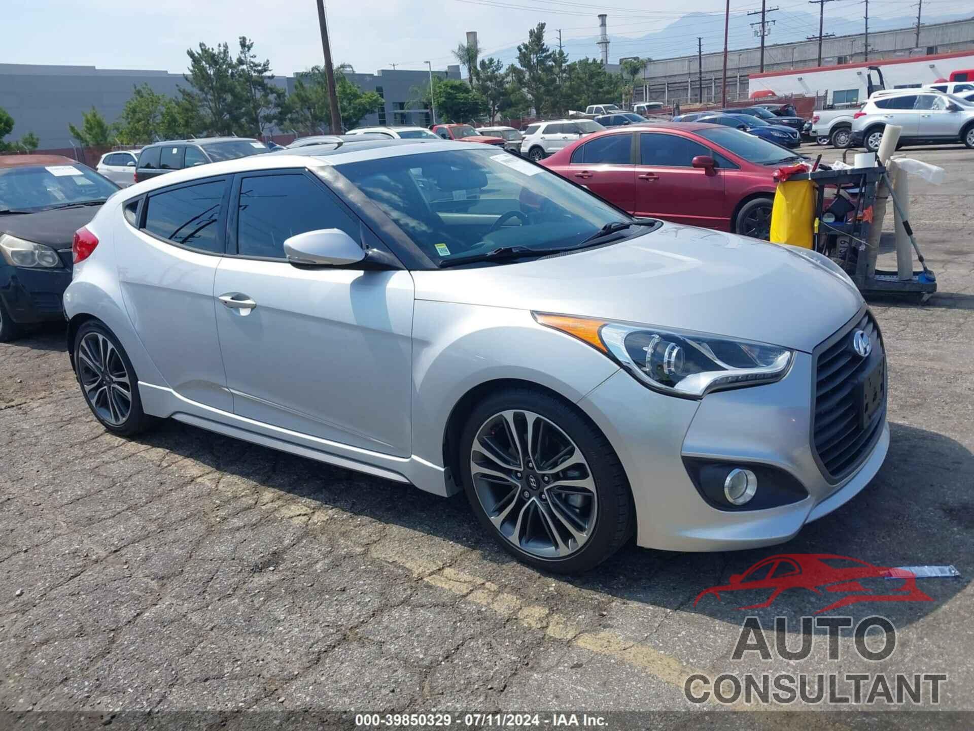 HYUNDAI VELOSTER 2016 - KMHTC6AE6GU260385