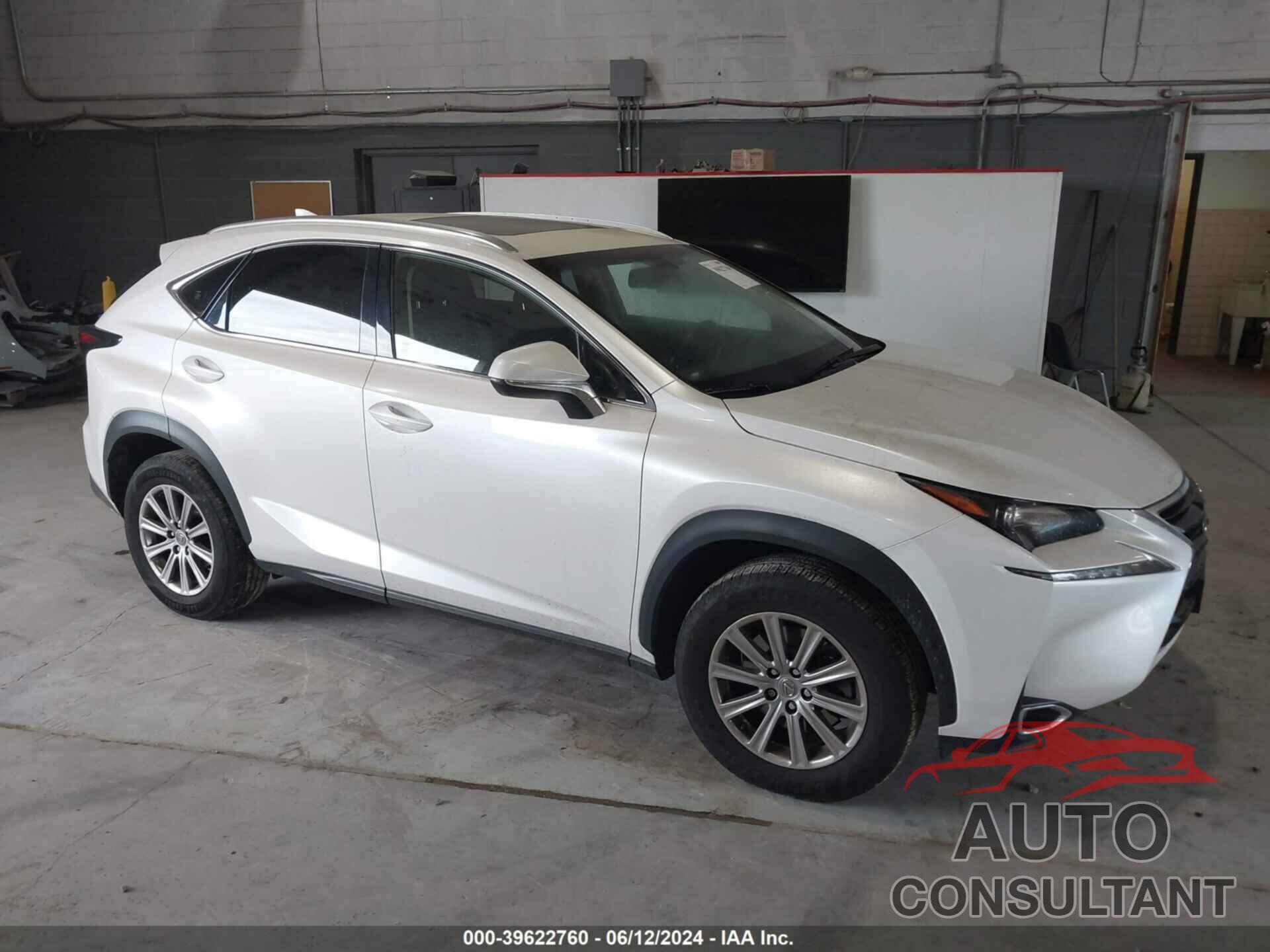 LEXUS NX 200T 2017 - JTJBARBZ1H2113359