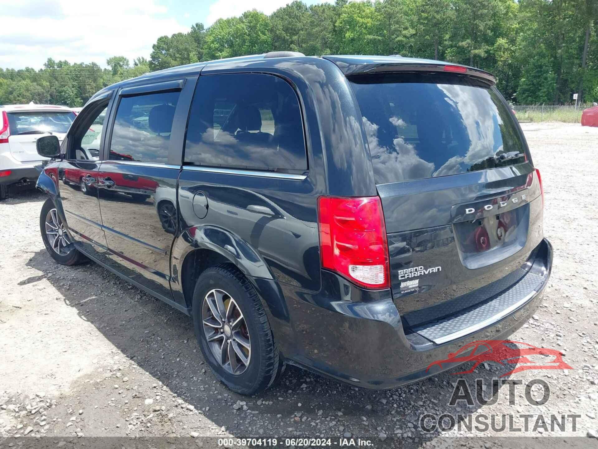 DODGE GRAND CARAVAN 2017 - 2C4RDGCG9HR858274