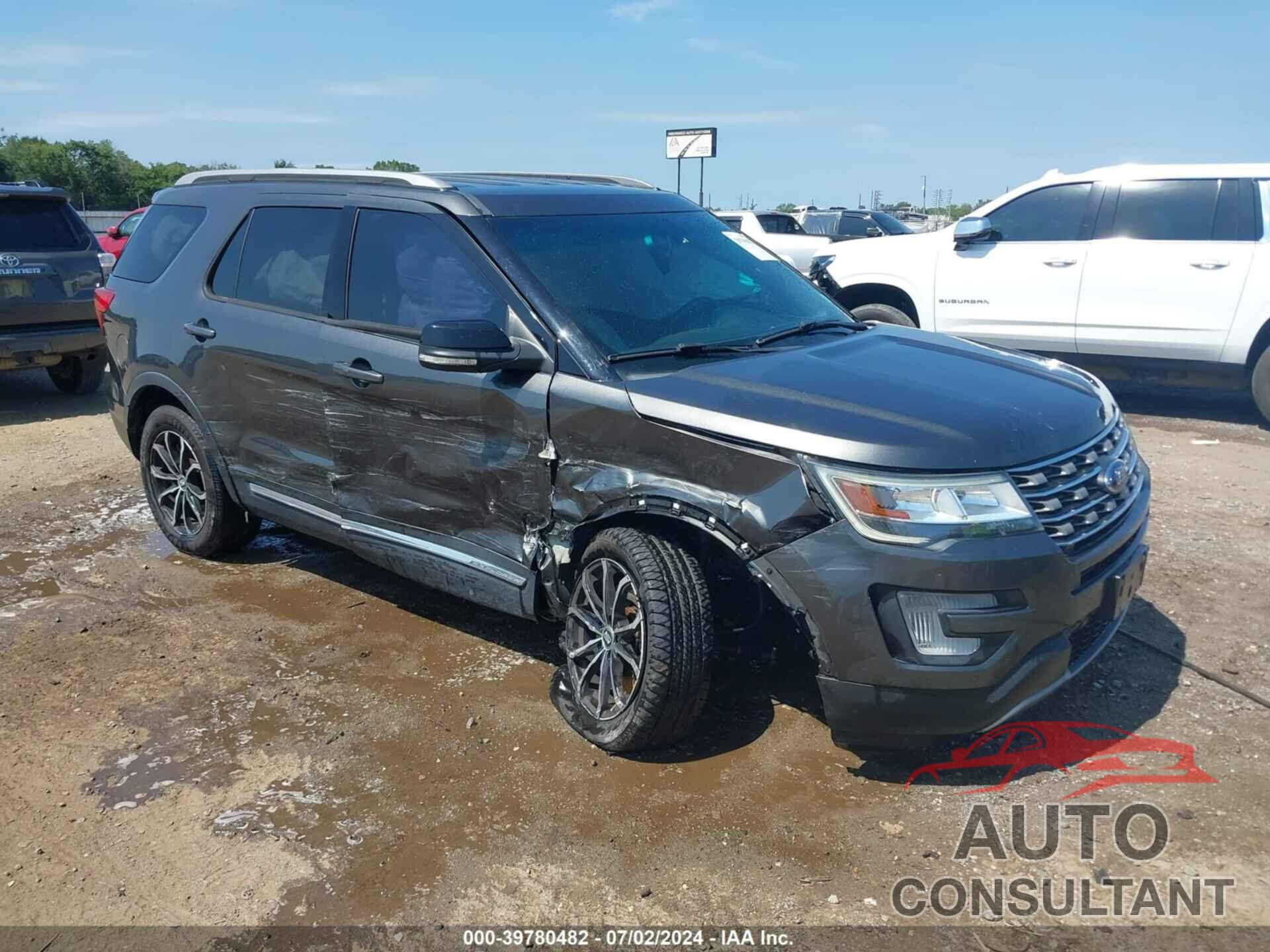 FORD EXPLORER 2017 - 1FM5K7D88HGB76527