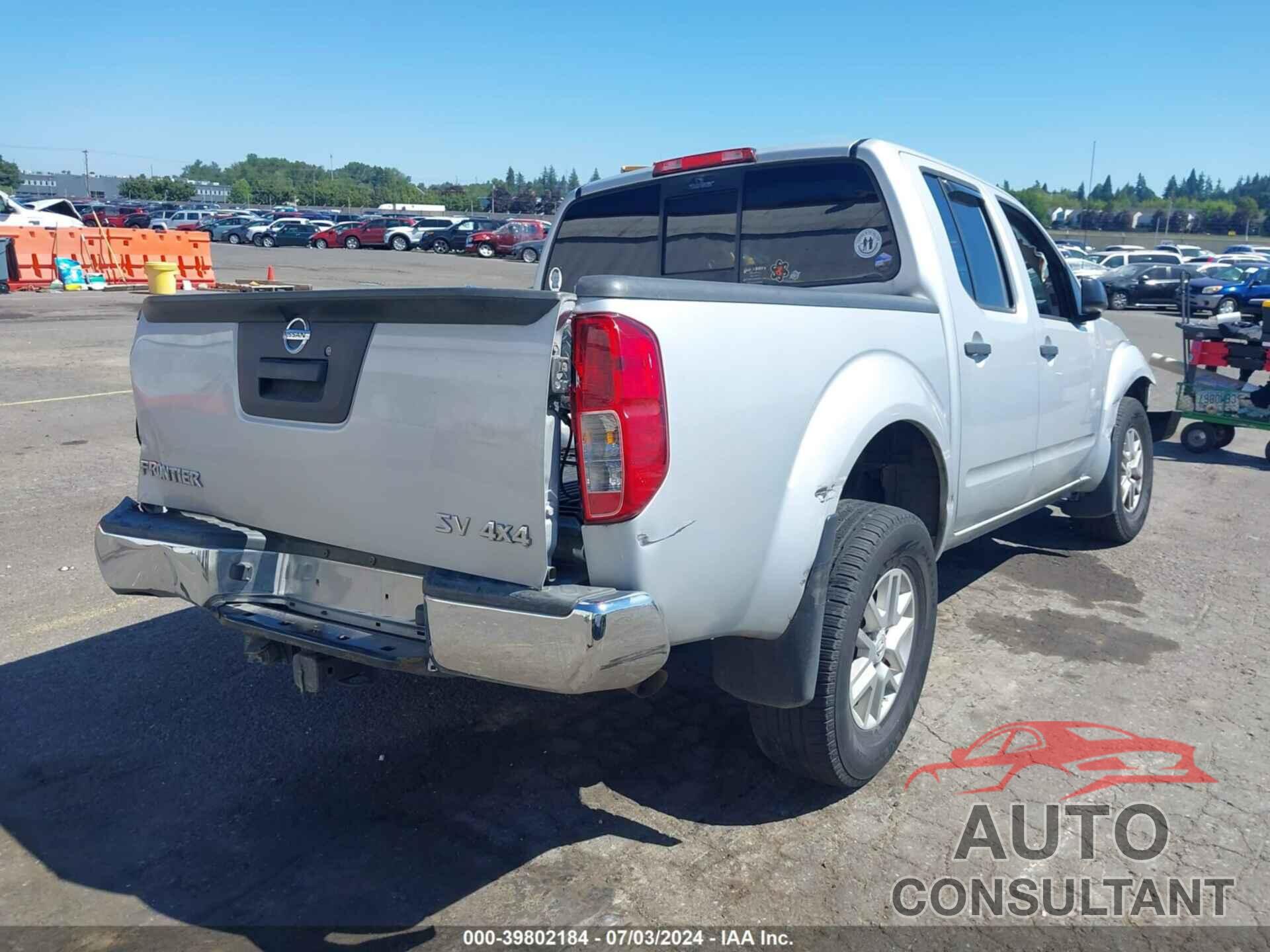 NISSAN FRONTIER 2017 - 1N6AD0EV4HN760179