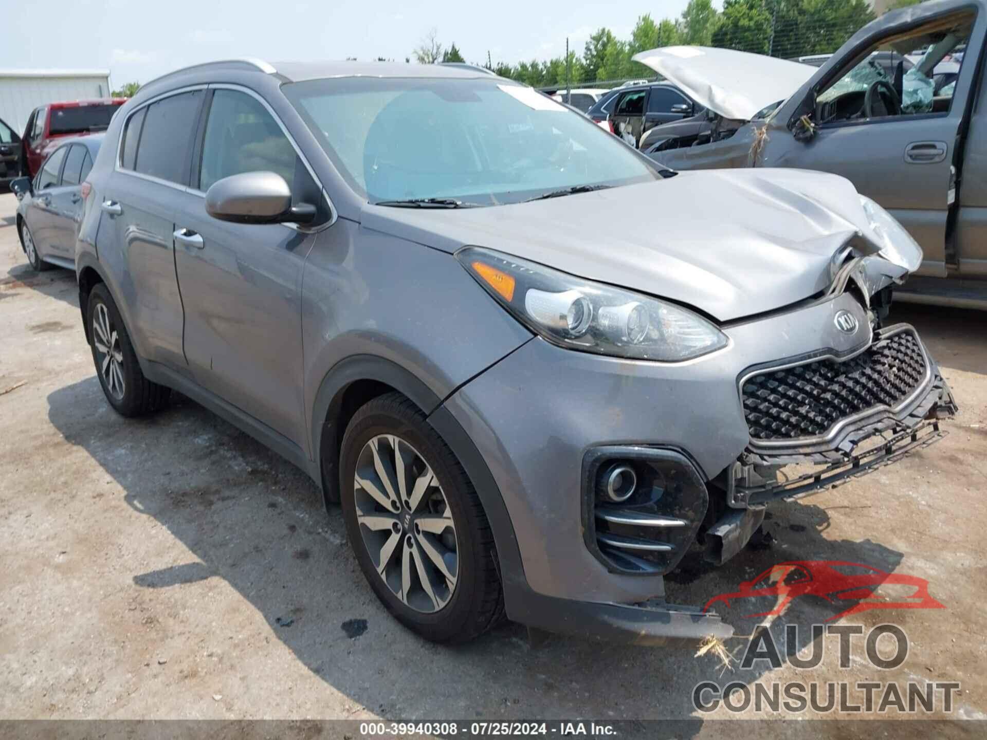 KIA SPORTAGE 2017 - KNDPN3ACXH7282449