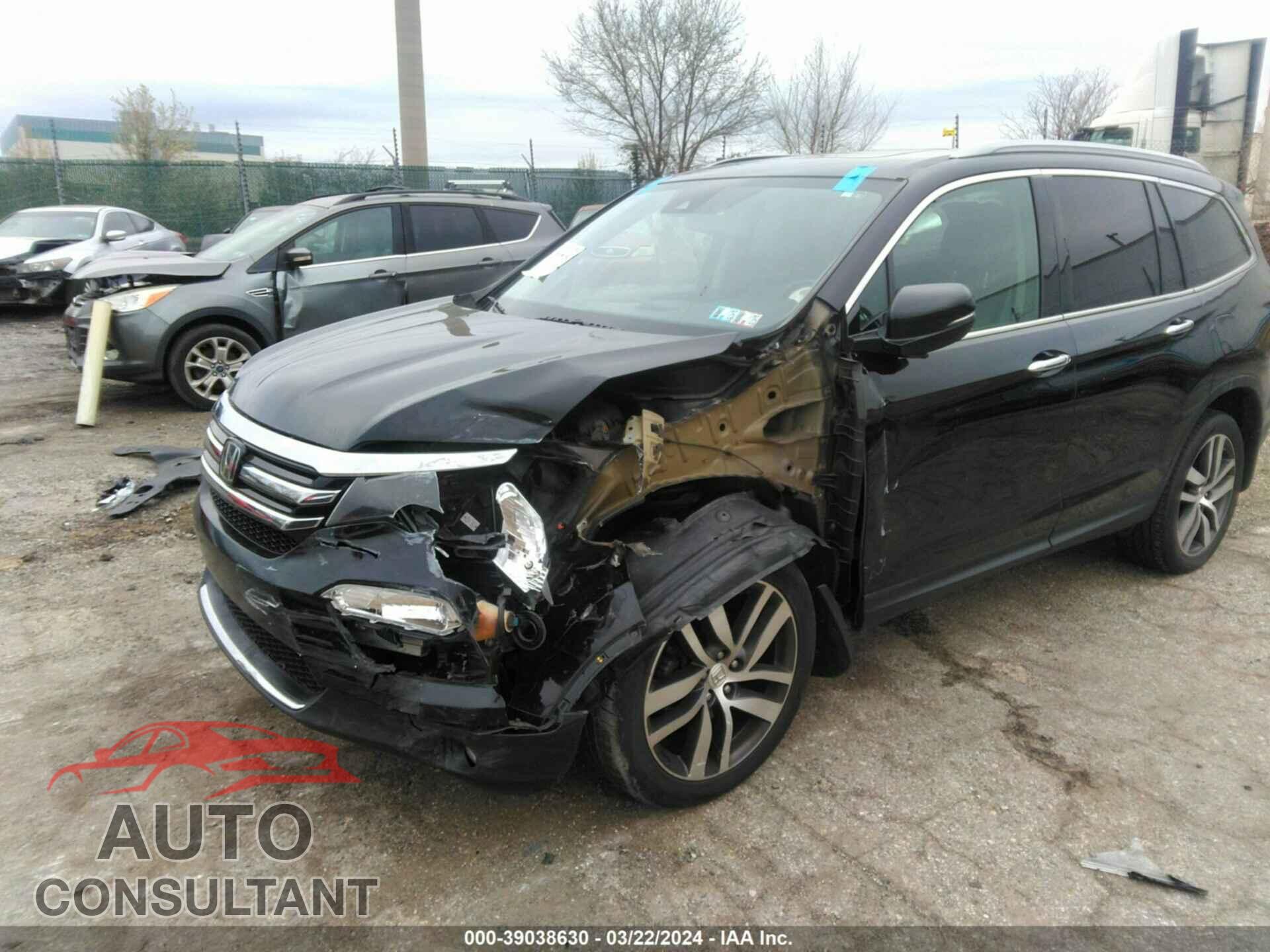 HONDA PILOT 2017 - 5FNYF6H90HB081439